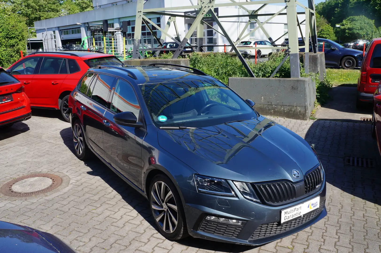 Skoda Octavia RS*DSG*LED*ACC*AMUNDSEN*KESSY* Grijs - 2