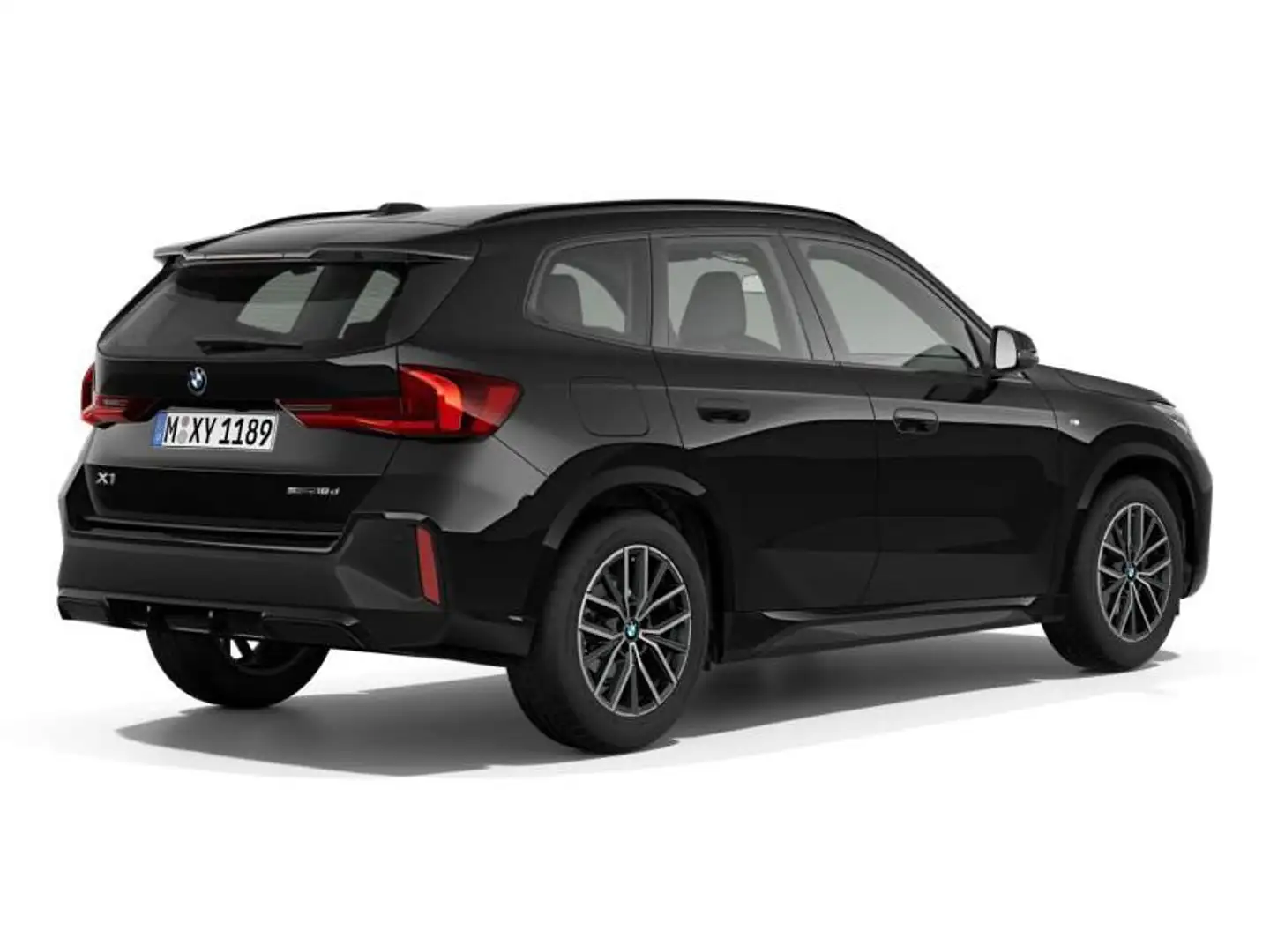 BMW X1 X1 sdrive18d MSport auto Nero - 2