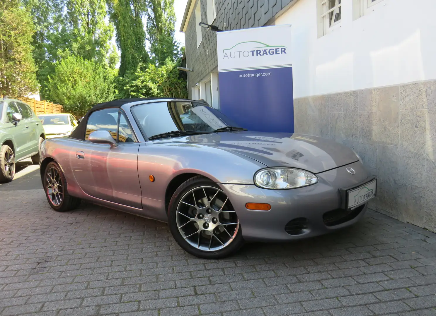 Mazda MX-5 MX-5 1.6 i Roadster // Shz, Leder, Enkei, Top! Grigio - 1