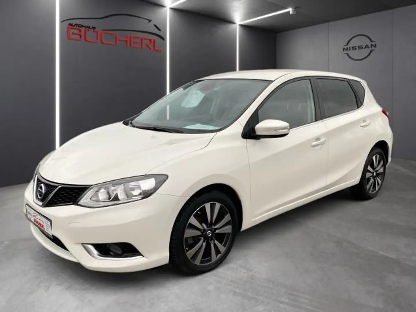 Nissan Pulsar N-Connecta Navi, Kamera Automatic Weiß - 2