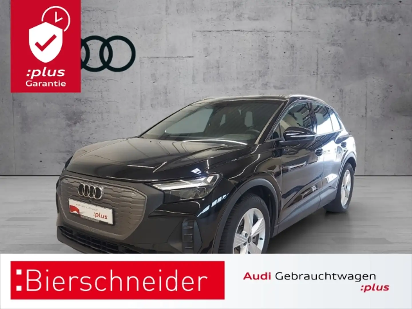 Audi Q4 e-tron e-tron 45 LED 19 AHK NAVI PDC 5-J-GARANTIE Schwarz - 1