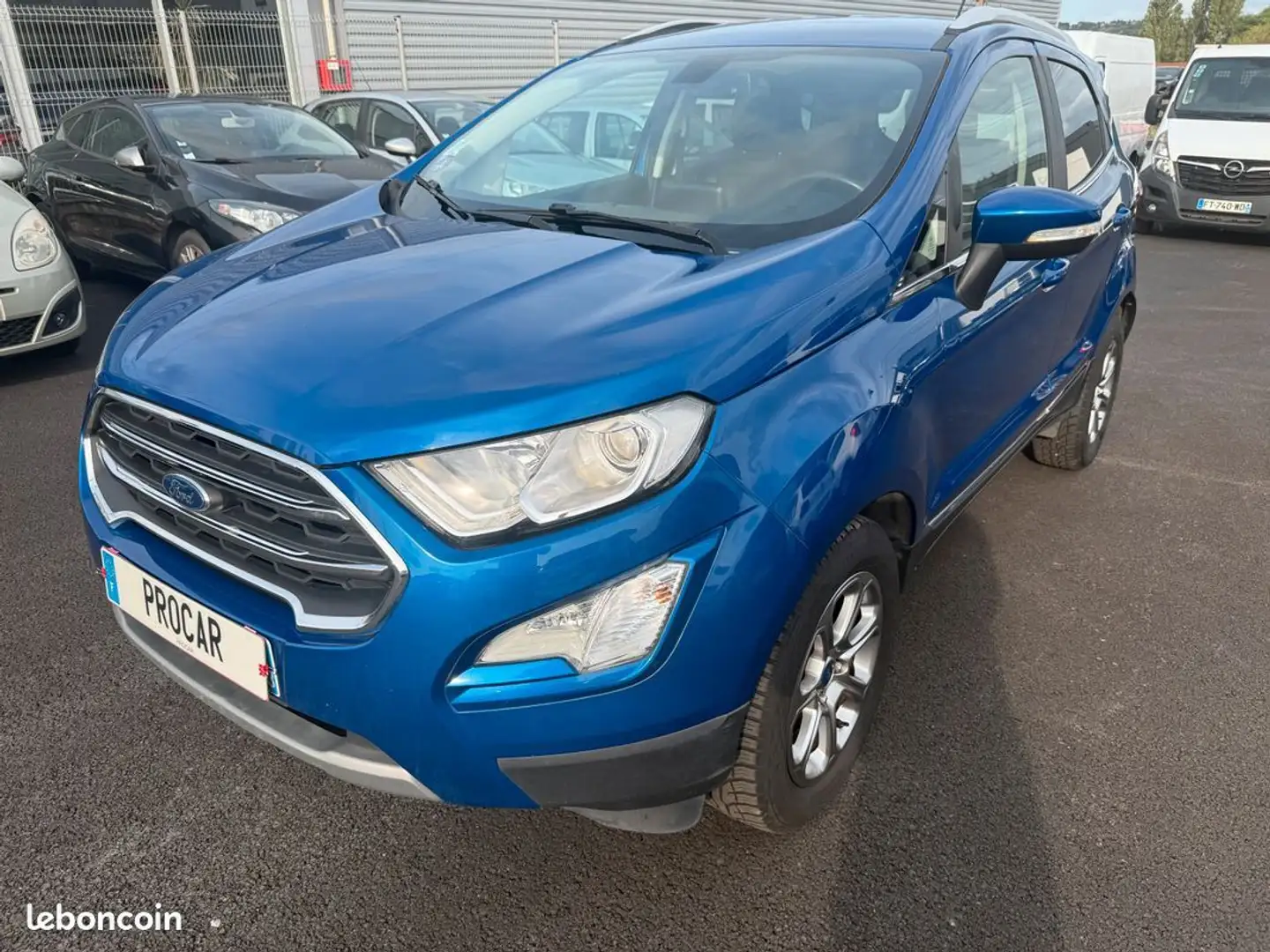 Ford EcoSport 1.0i ECOBOOST 125 TITANIUM Bleu - 1