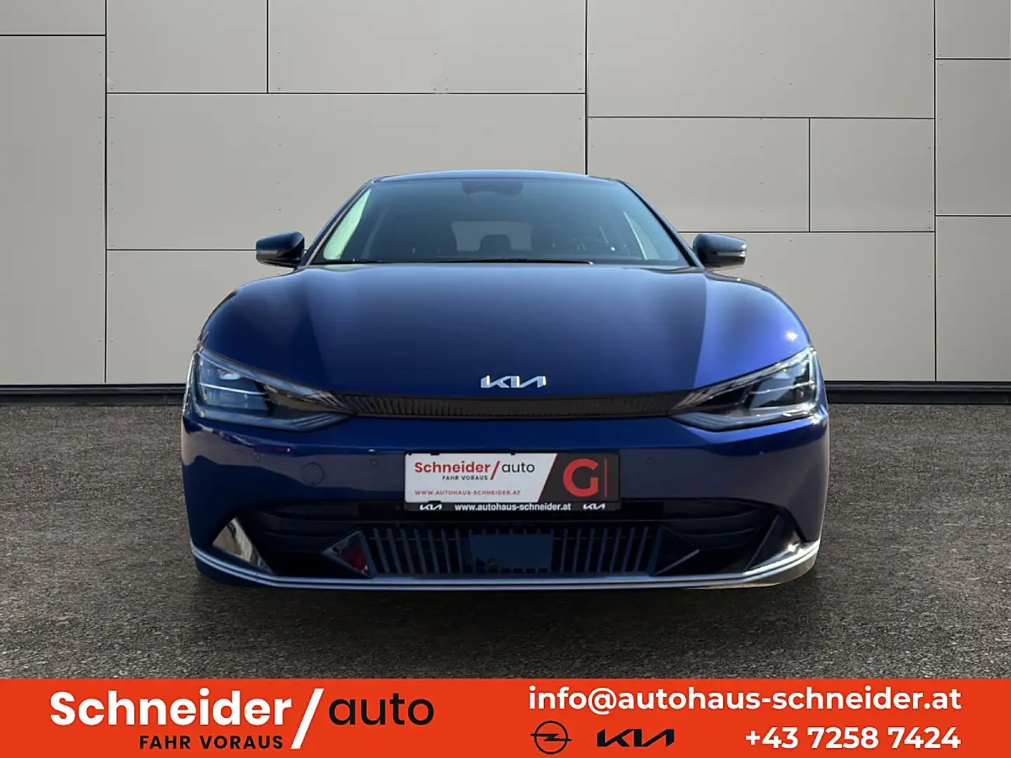 Kia EV6 RWD 77,4kWh SEM Aut. Blau - 2
