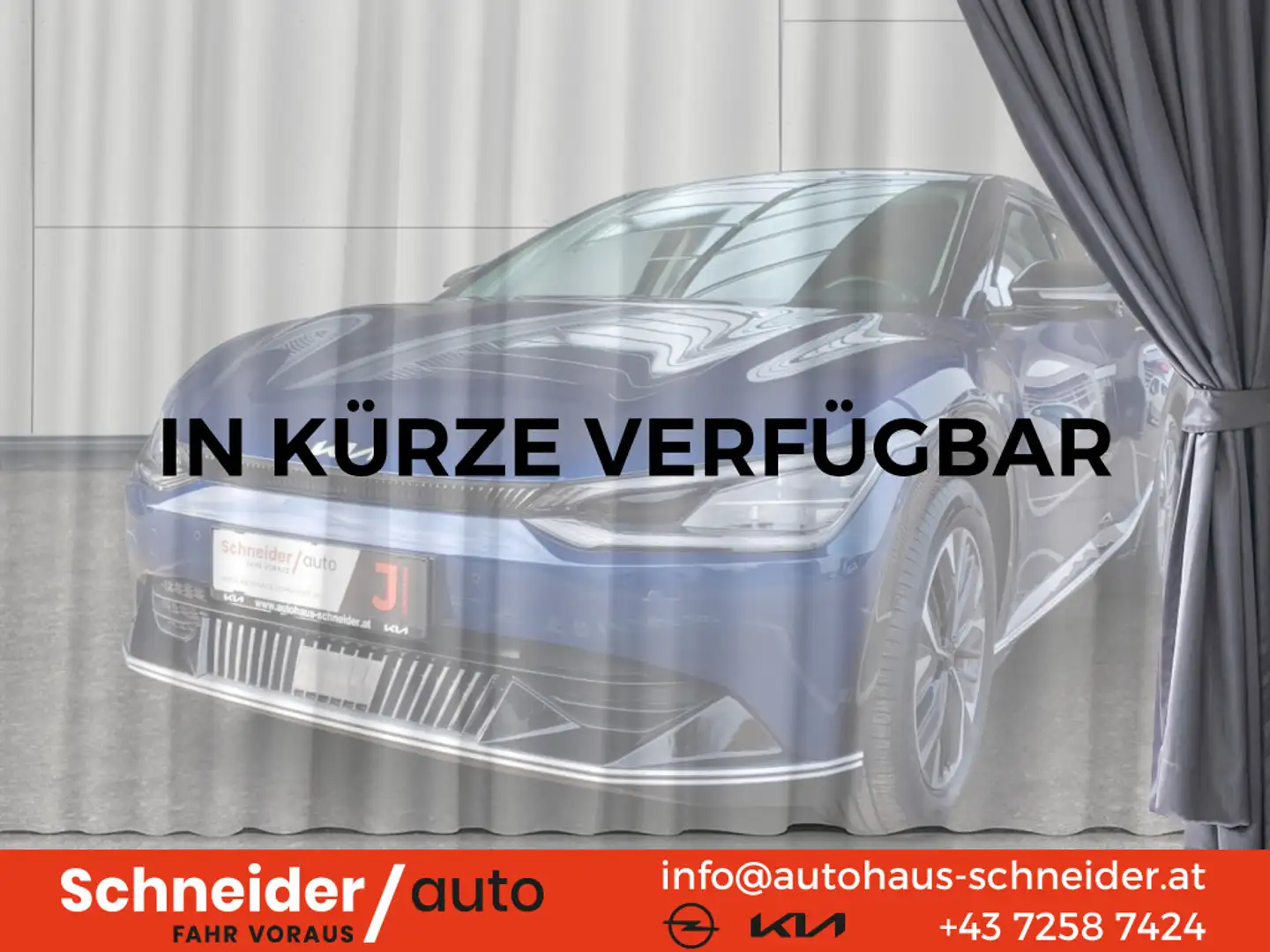 Kia EV6 RWD 77,4kWh SEM Aut. Blau - 1