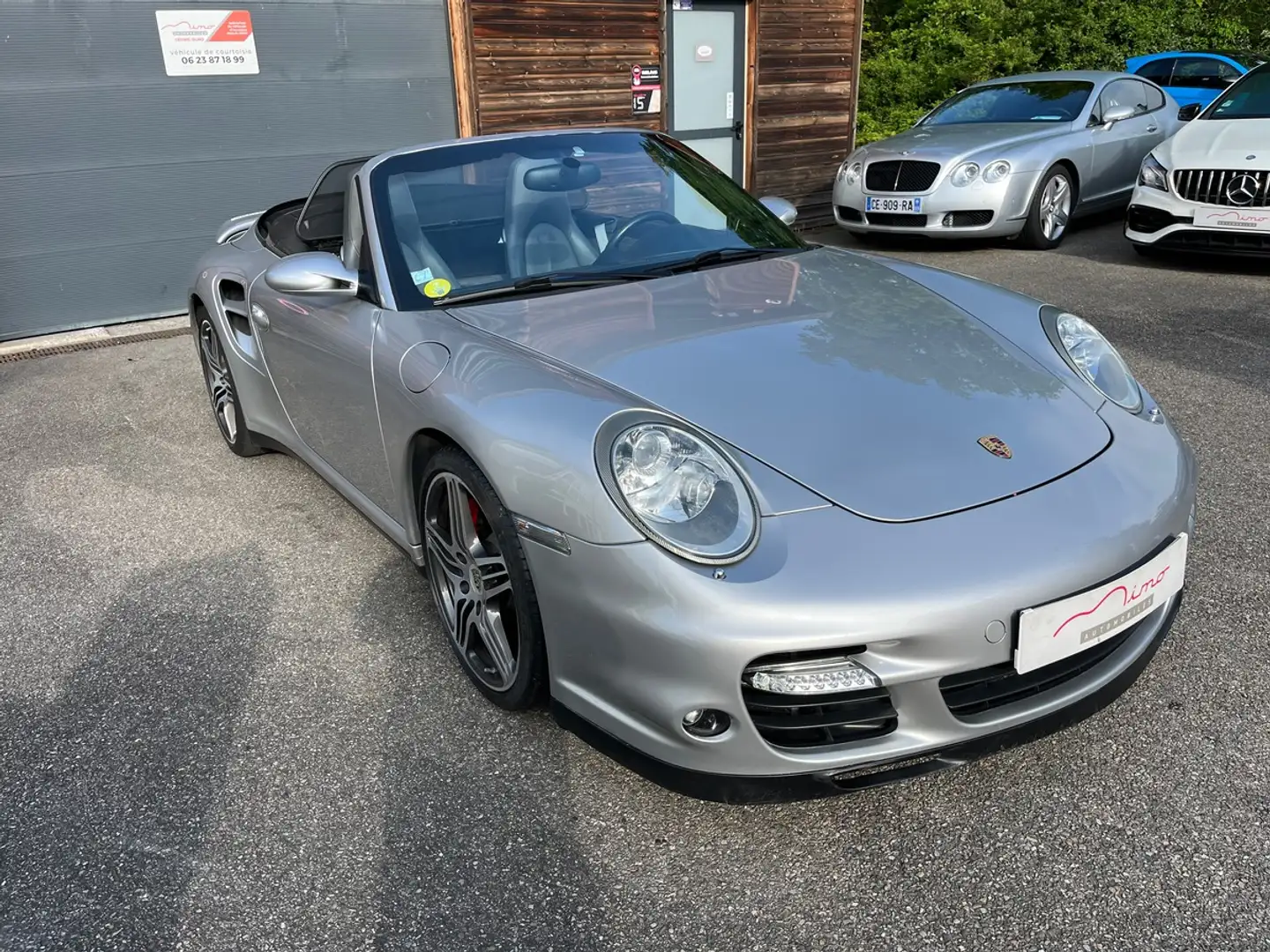 Porsche 911 Type 997 Cabriolet Gris - 1