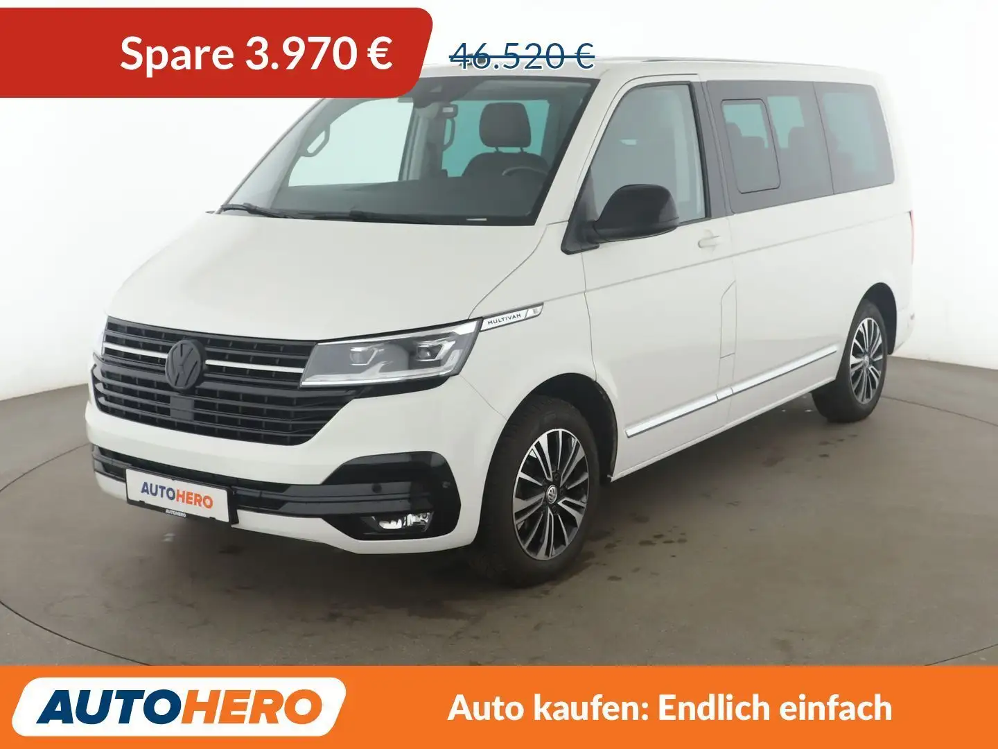 Volkswagen T6 Multivan 2.0 TDI Generation Six FWD*NAVI*LED* Weiß - 1