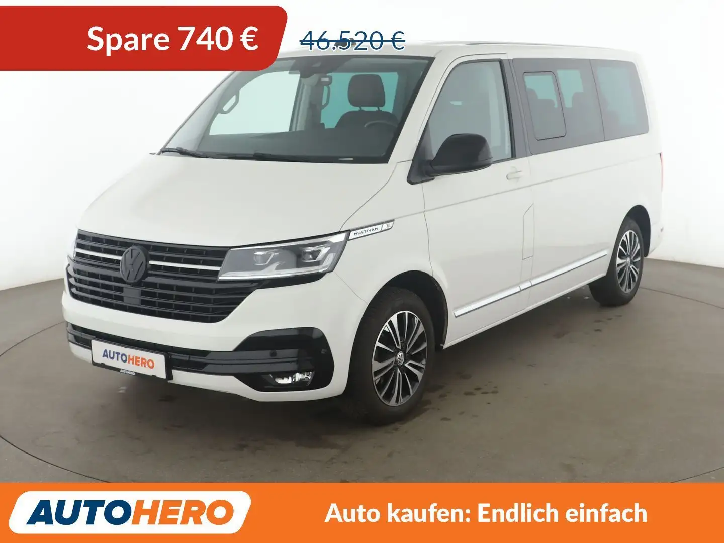 Volkswagen T6 Multivan 2.0 TDI Generation Six FWD*NAVI*LED* Weiß - 1
