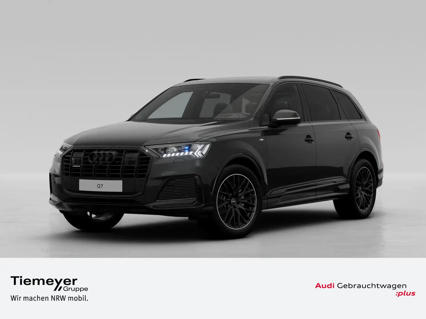Audi Q7 50 TDI Q 2x S LINE 360° OPS+ MATRIX BuO Schwarz - 1
