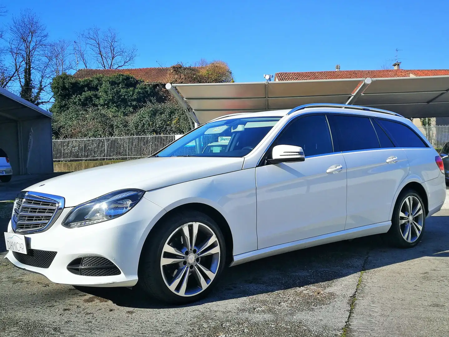 Mercedes-Benz E 200 SW bt Executive automatico Blanco - 1