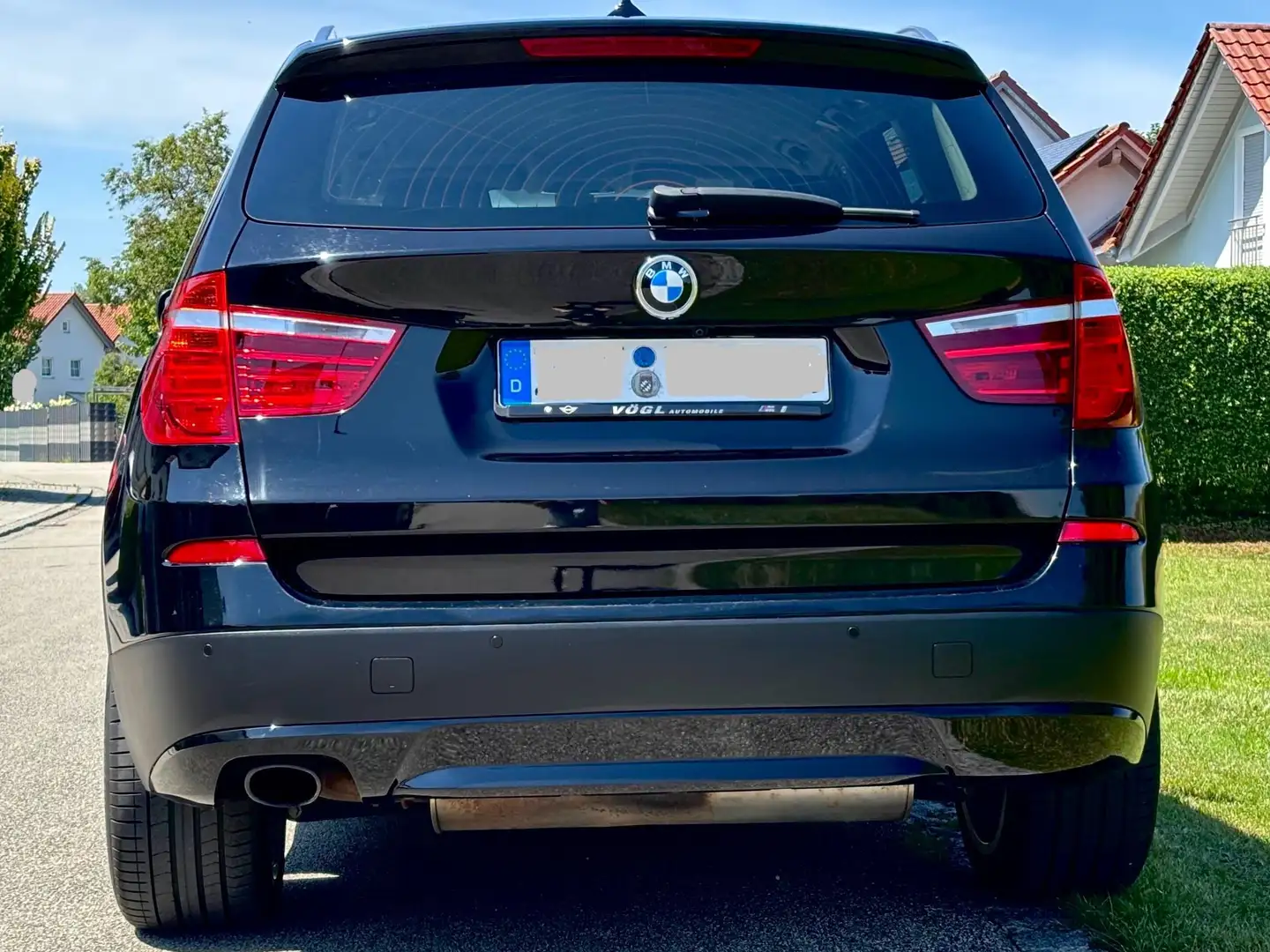 BMW X3 xDrive20i Aut. Чёрный - 2