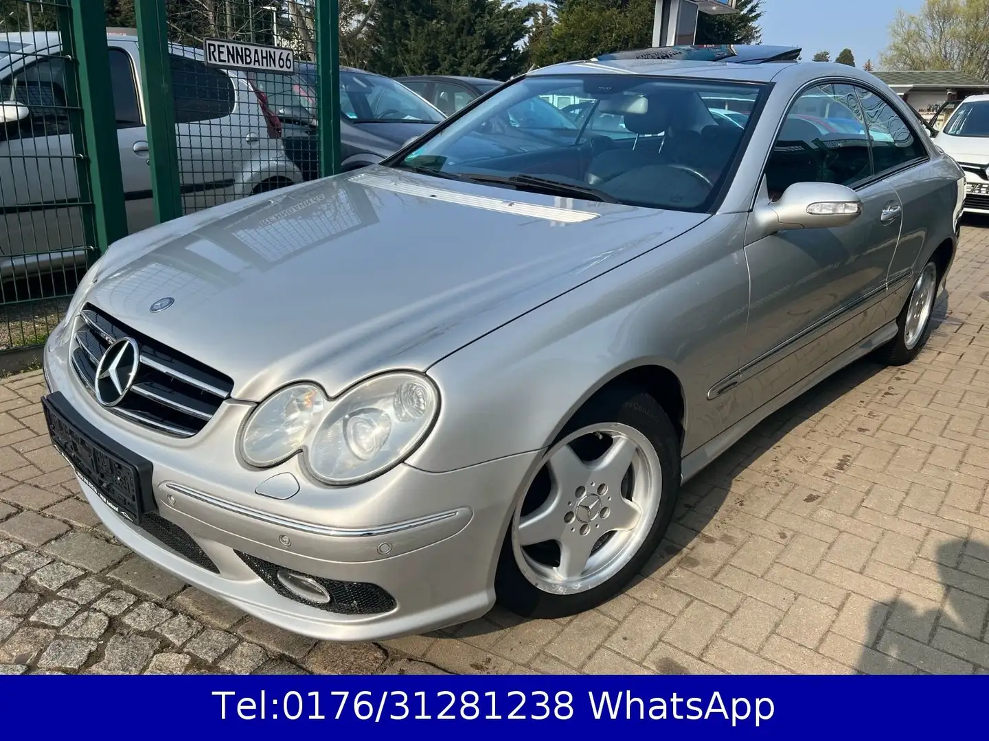 Mercedes-Benz CLK 240 Coupe !! AMG-Paket !! Voll !! Tüv-Neu !! Argintiu - 2