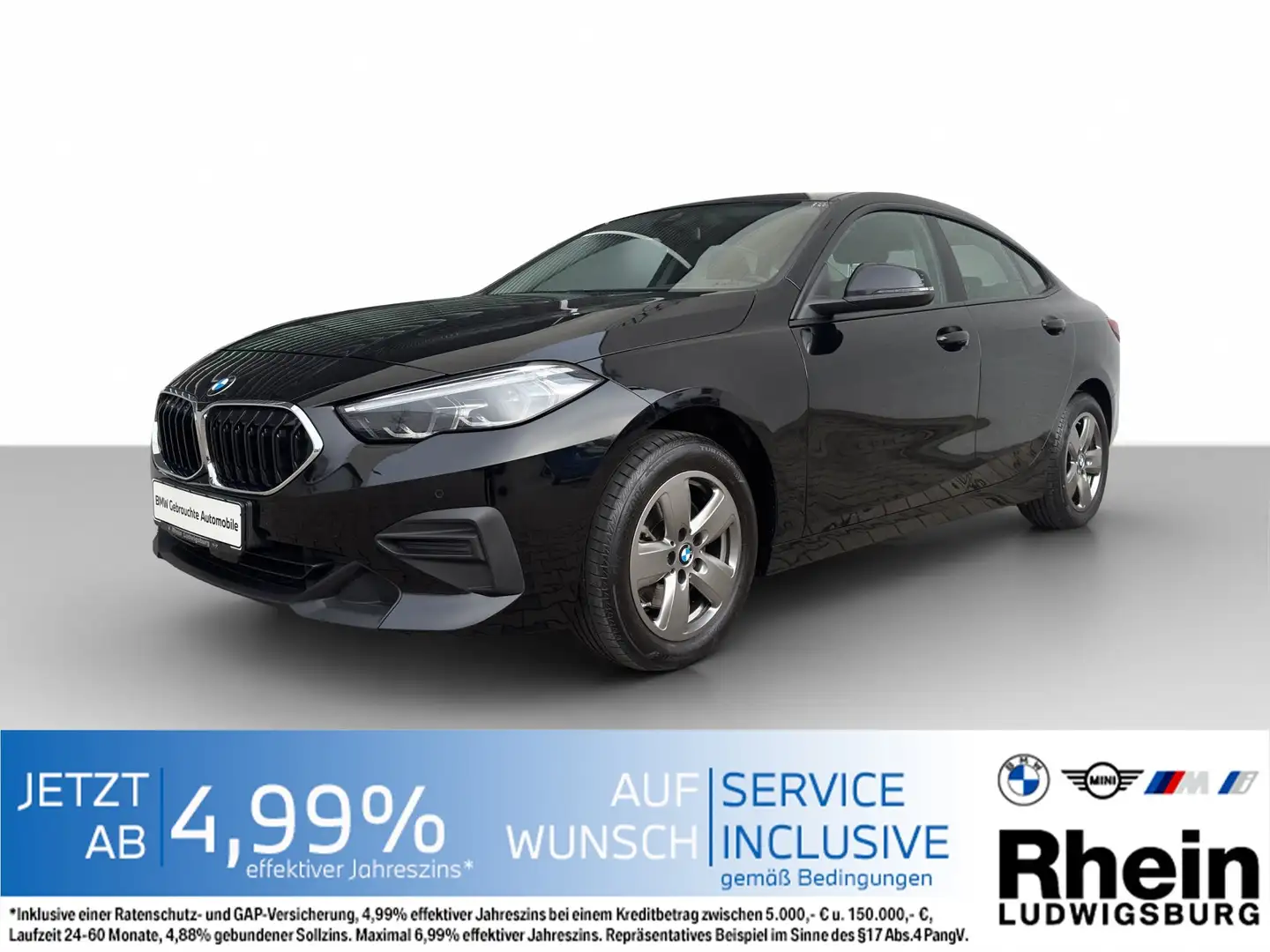 BMW 218 i  Gran Coupé Schwarz - 1
