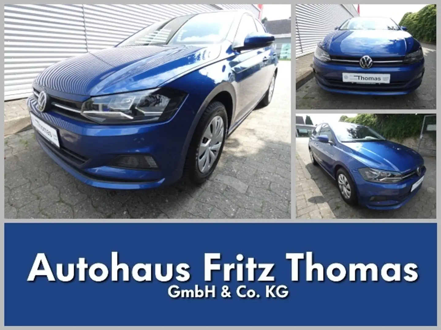 Volkswagen Polo 1.0 TSI Comfortline Navi Klima SHZ PDC Klima Navi Blu/Azzurro - 1