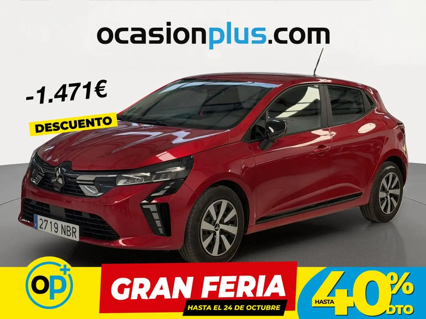 Mitsubishi Colt 100T Motion Rojo - 1