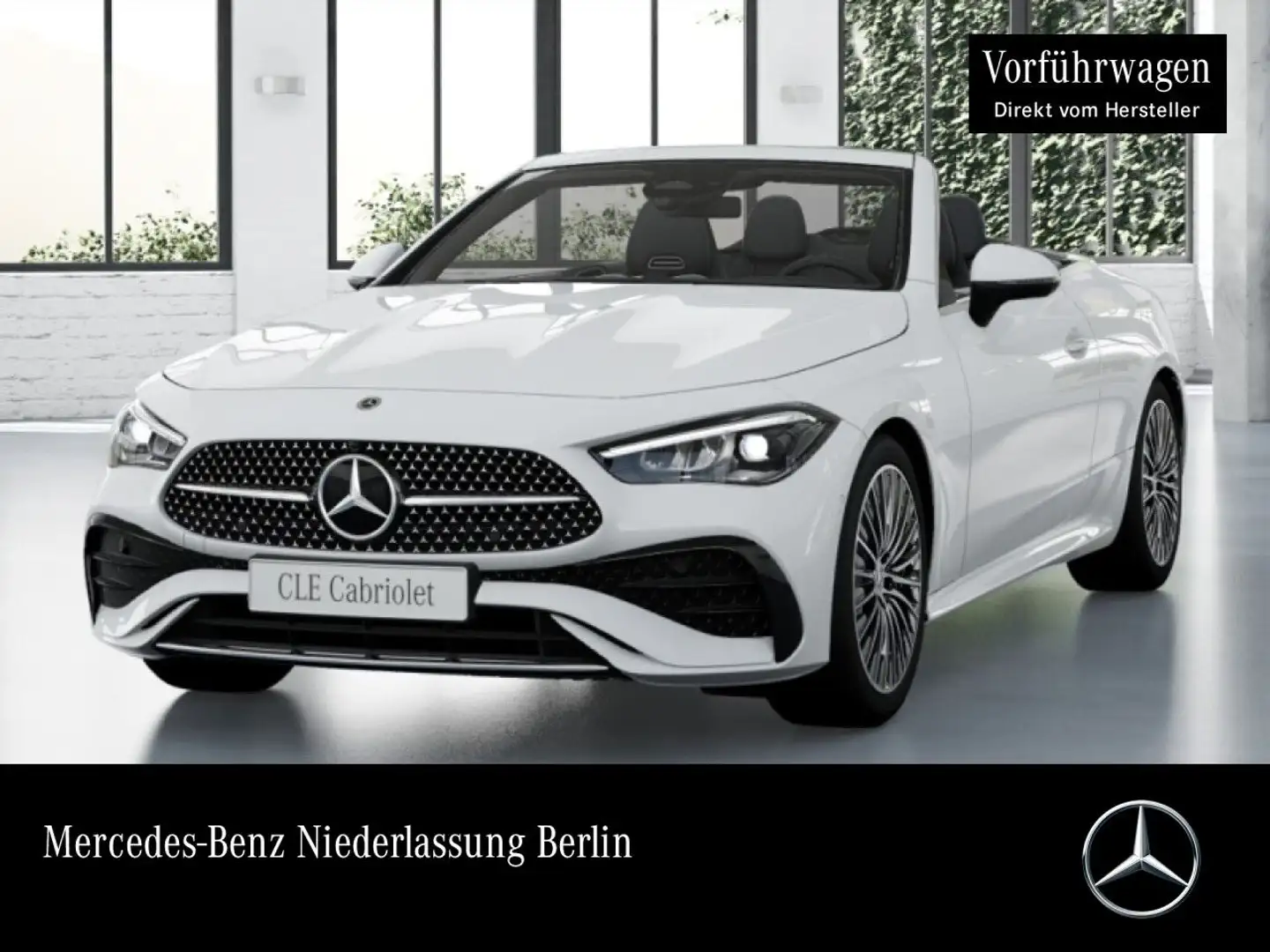 Mercedes-Benz CLE 200 AMG+360+LED+BURMESTER+TOTW+KEYLESS+9G Weiß - 1