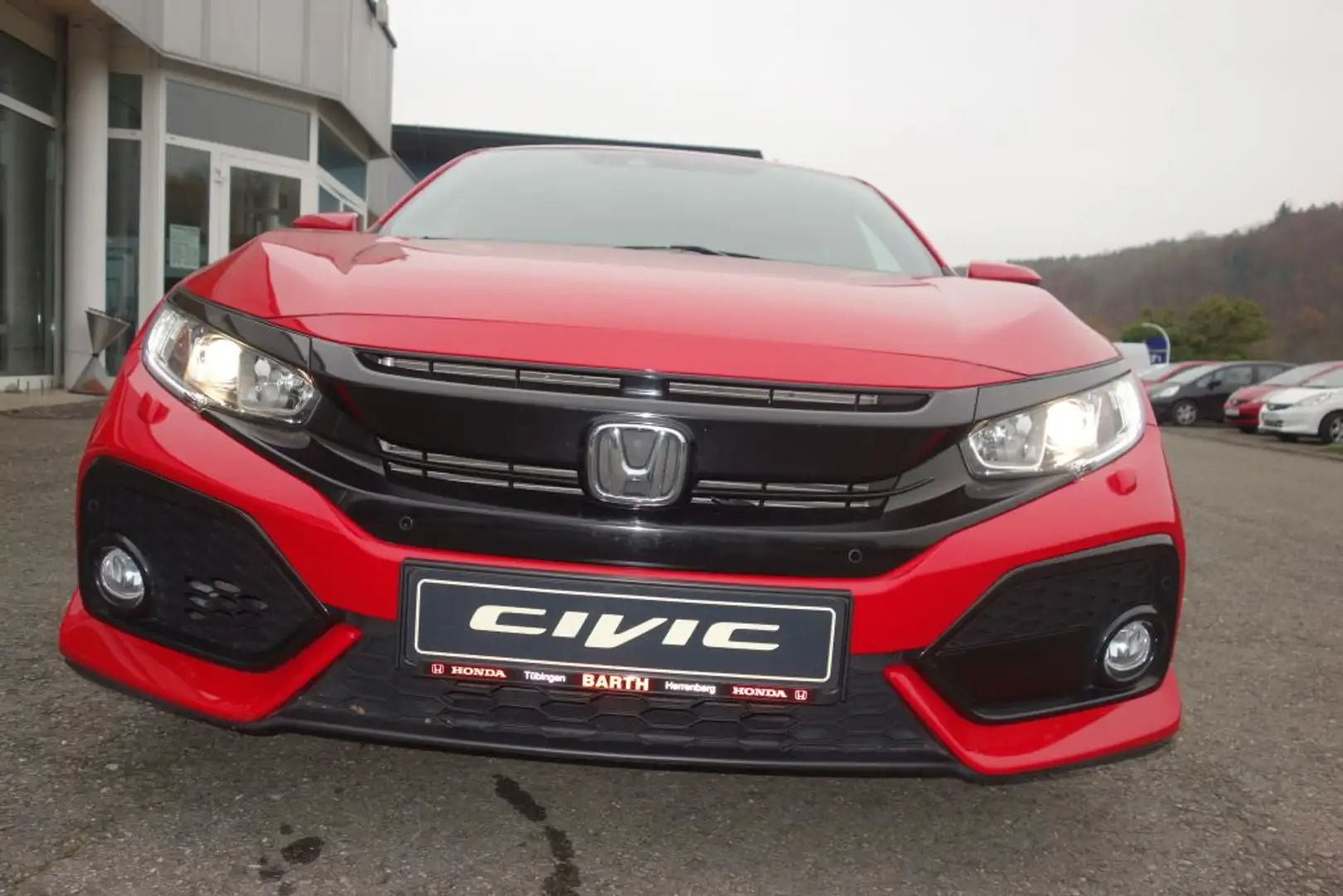 Honda Civic 1.0 i-VTEC Turbo Elegance Rouge - 1