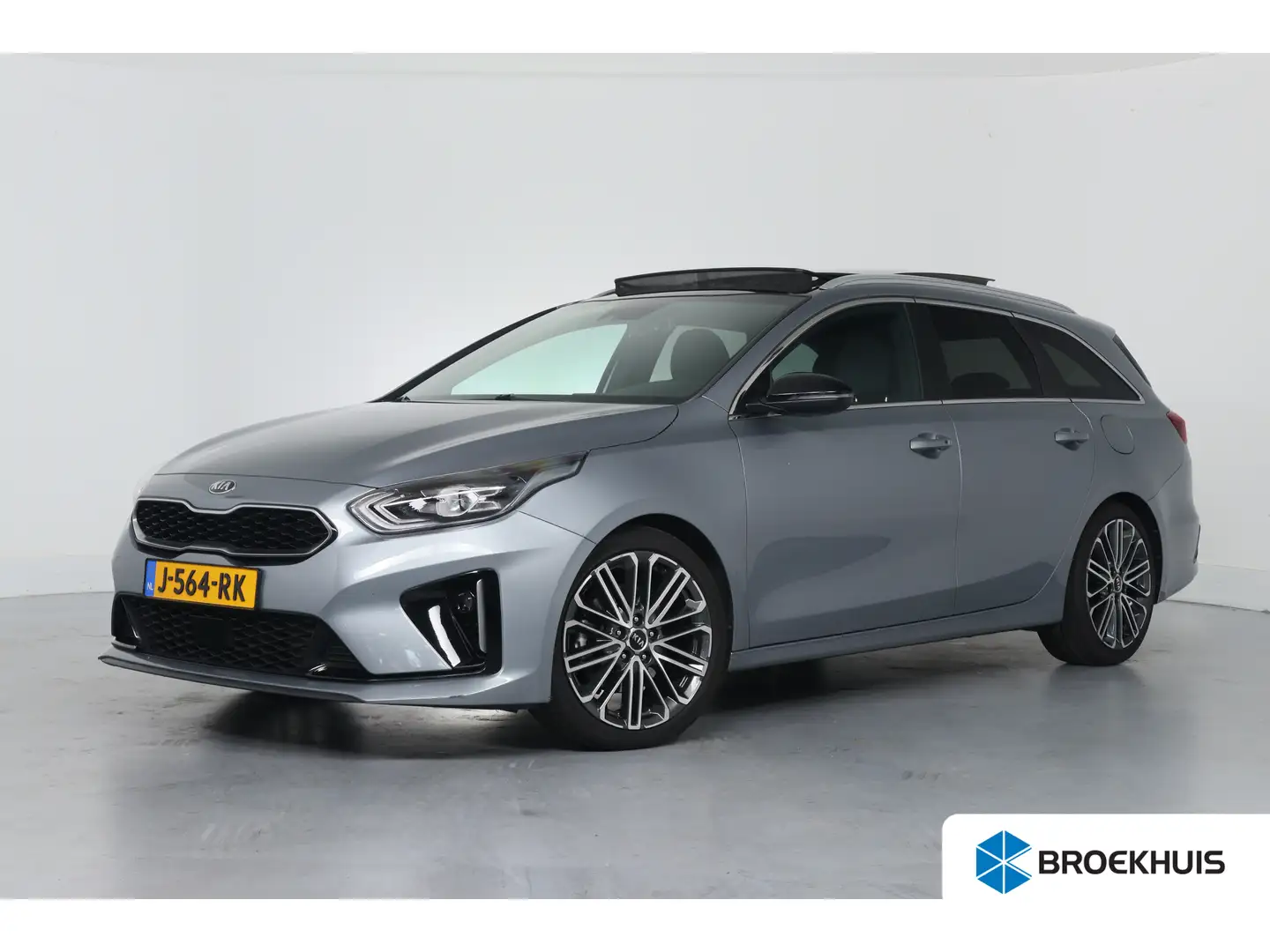 Kia Ceed SW / cee'd SW Sportswagon 1.4 T-GDi GT-PlusLine | 1e Eigenaar! | Grijs - 1
