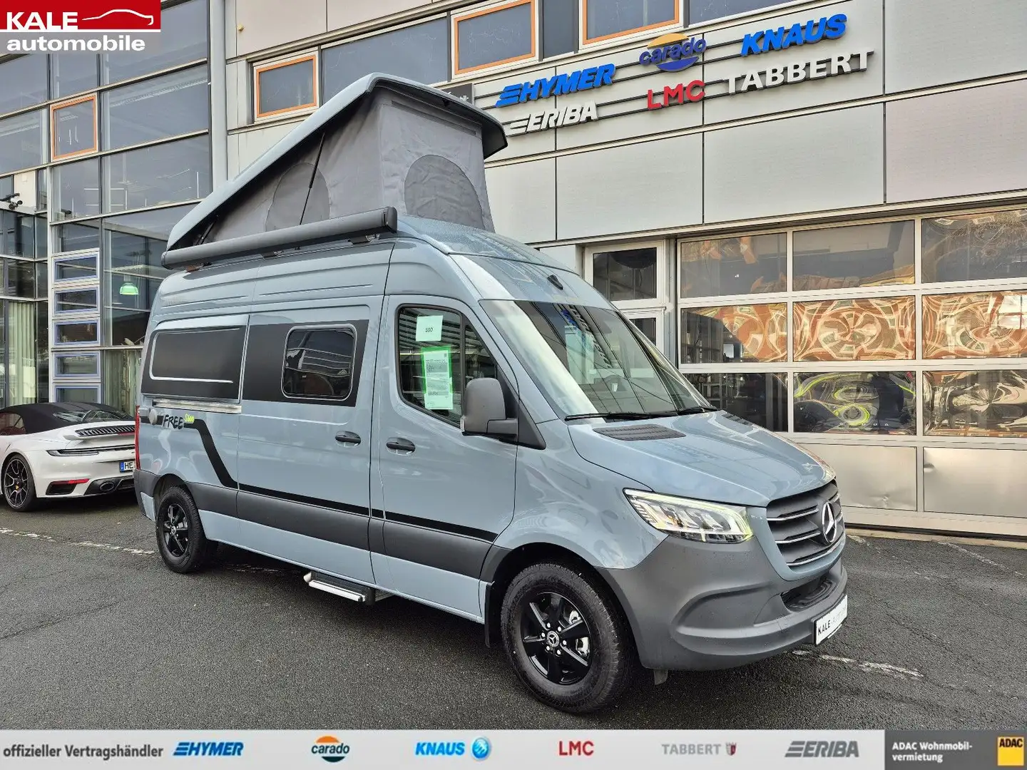 Mercedes-Benz Sprinter Free S 600 Campus LED, 9G Aut,AHK,3.5T, Grau - 1