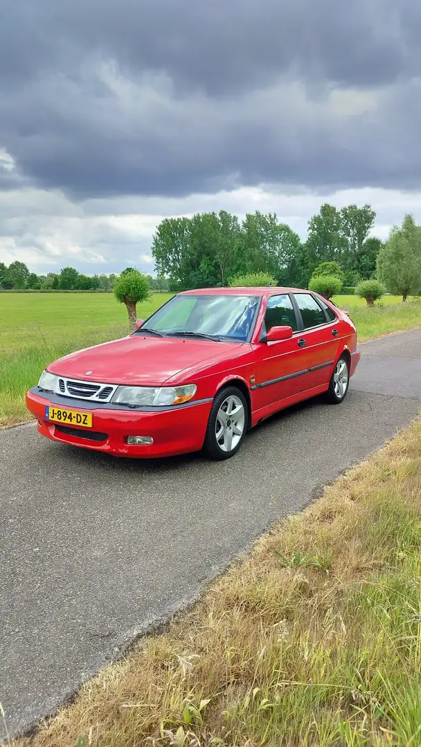 Saab 9-3 2.0 Turbo Aero Rojo - 2