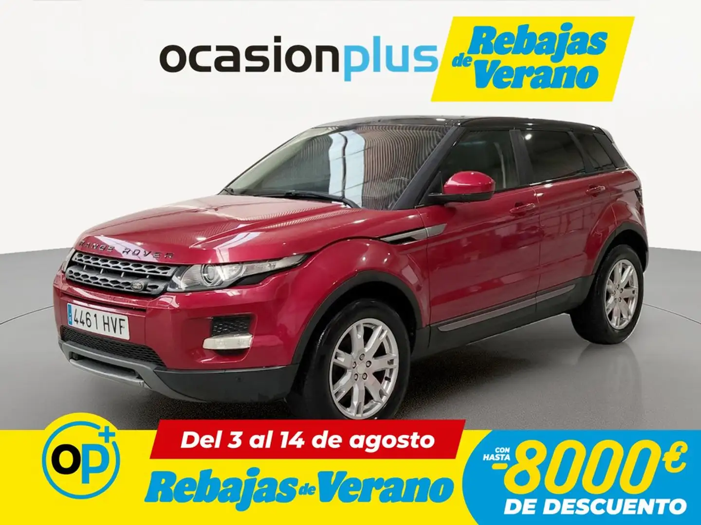 Land Rover Range Rover Evoque 2.2L SD4 Pure 4x4 190 Aut. Rojo - 1