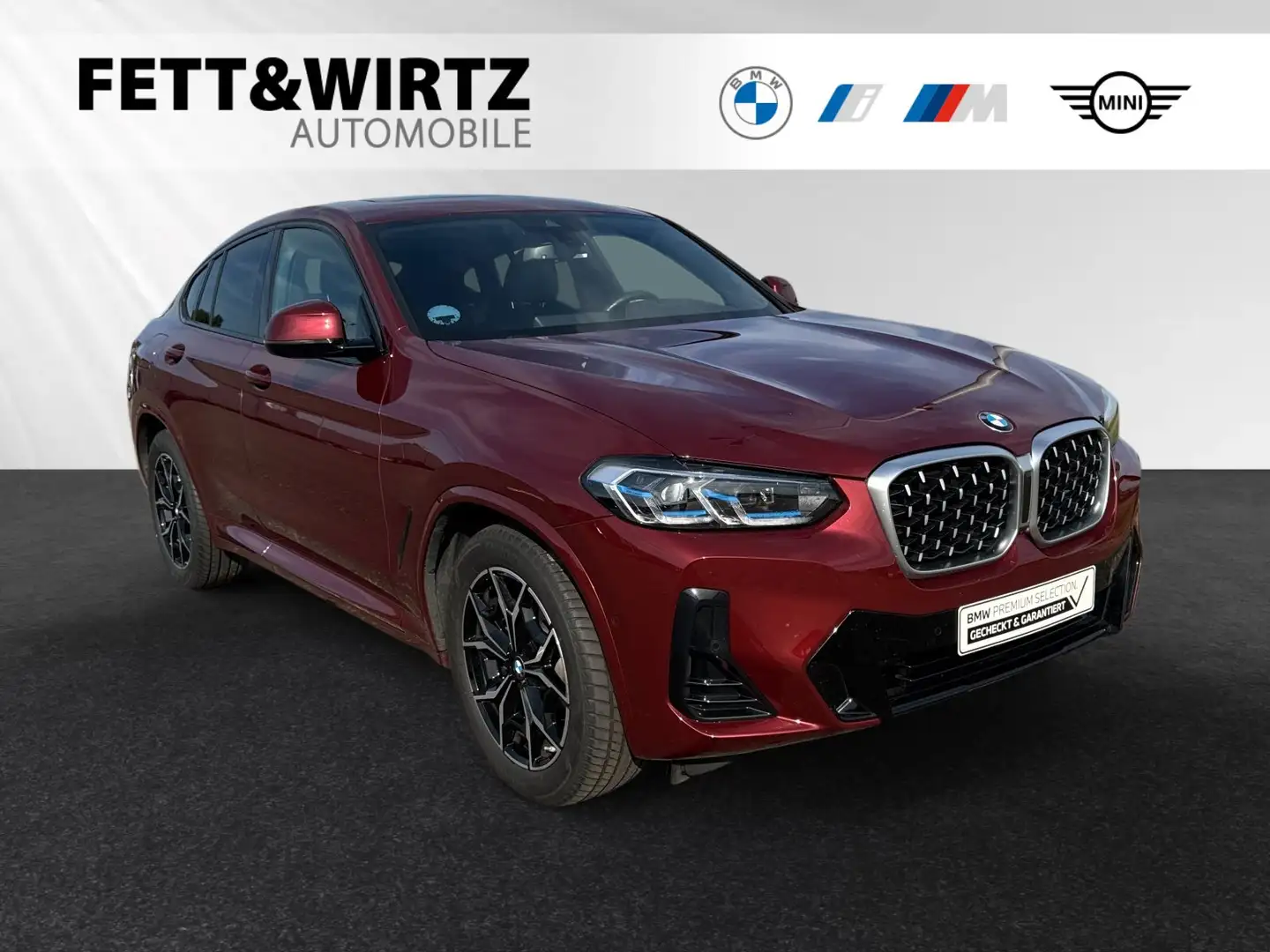 BMW X4 xDrive20d M Sport|AHK|Pano|Head-Up|HiFi Rot - 1