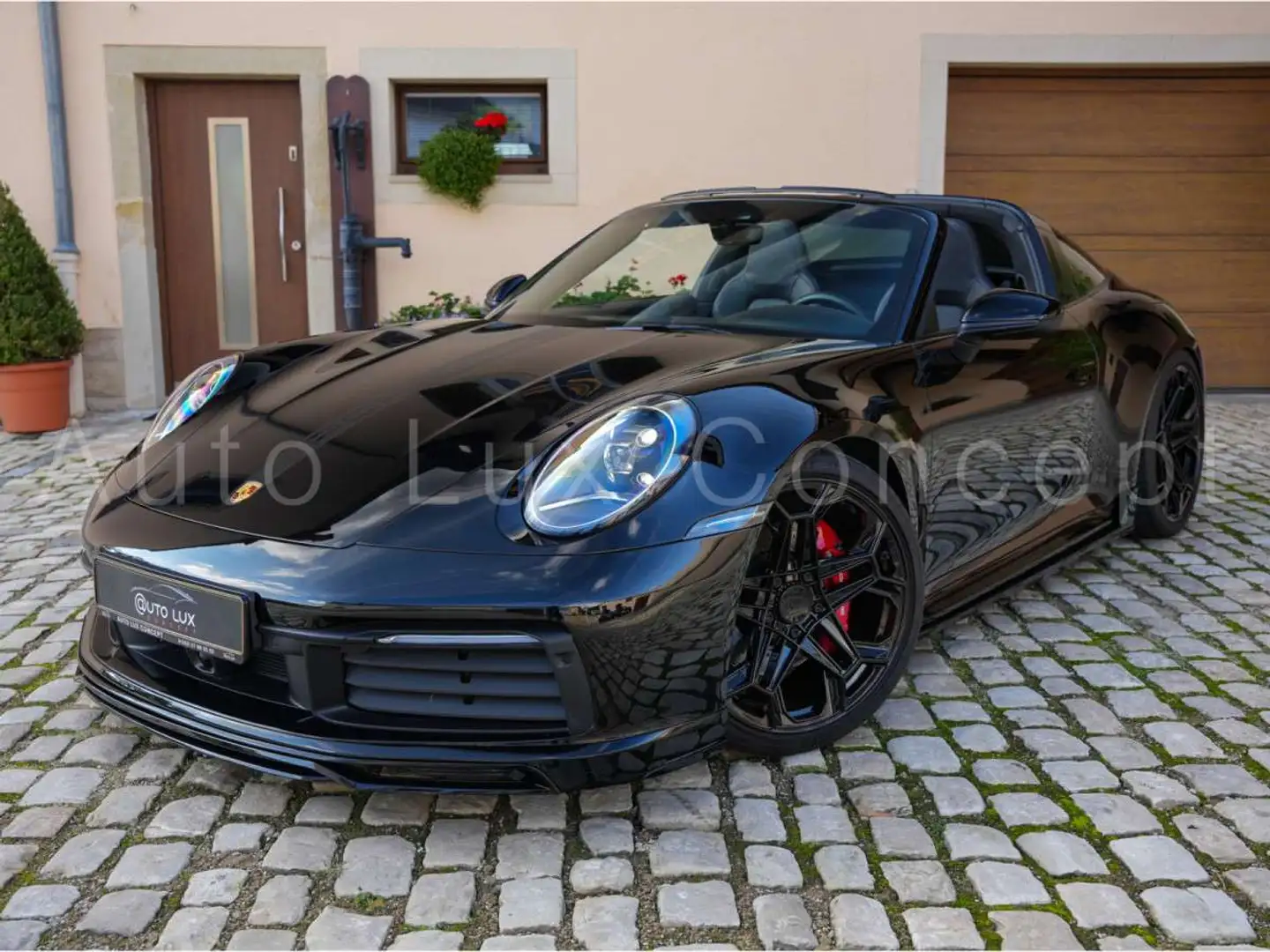 Porsche 992 911 Targa 4S TECHART/Lift/PDLS+/Chrono/ACC Noir - 1