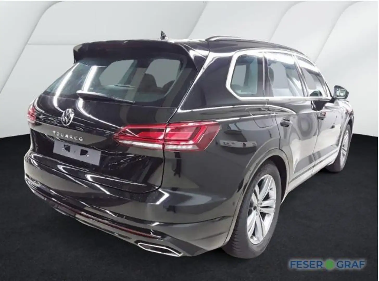 Volkswagen Touareg 3.0 TDI R-LINE DYNAUDIO AHK PANO HUD SHZ Schwarz - 2