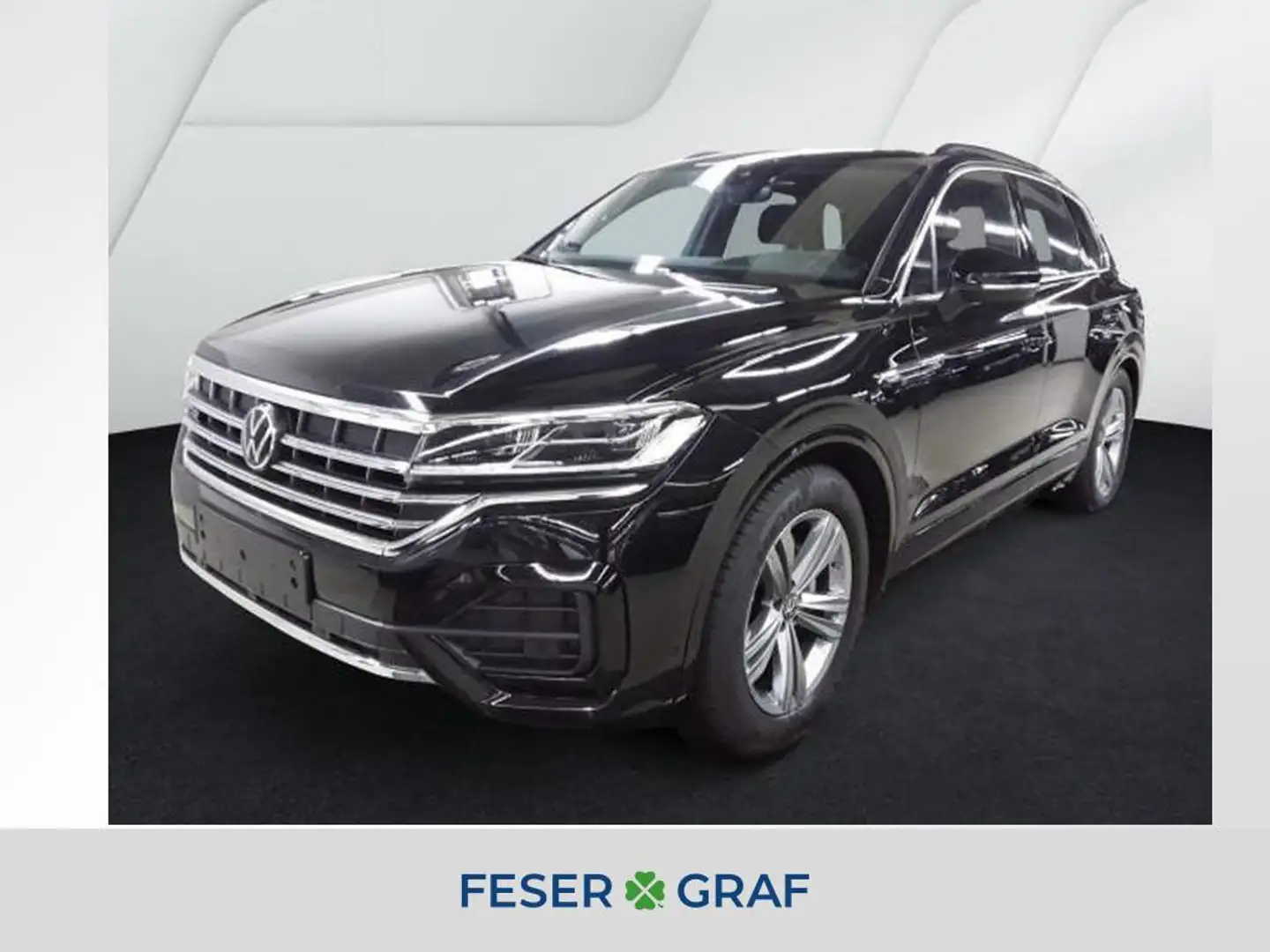 Volkswagen Touareg 3.0 TDI R-LINE DYNAUDIO AHK PANO HUD SHZ Schwarz - 1