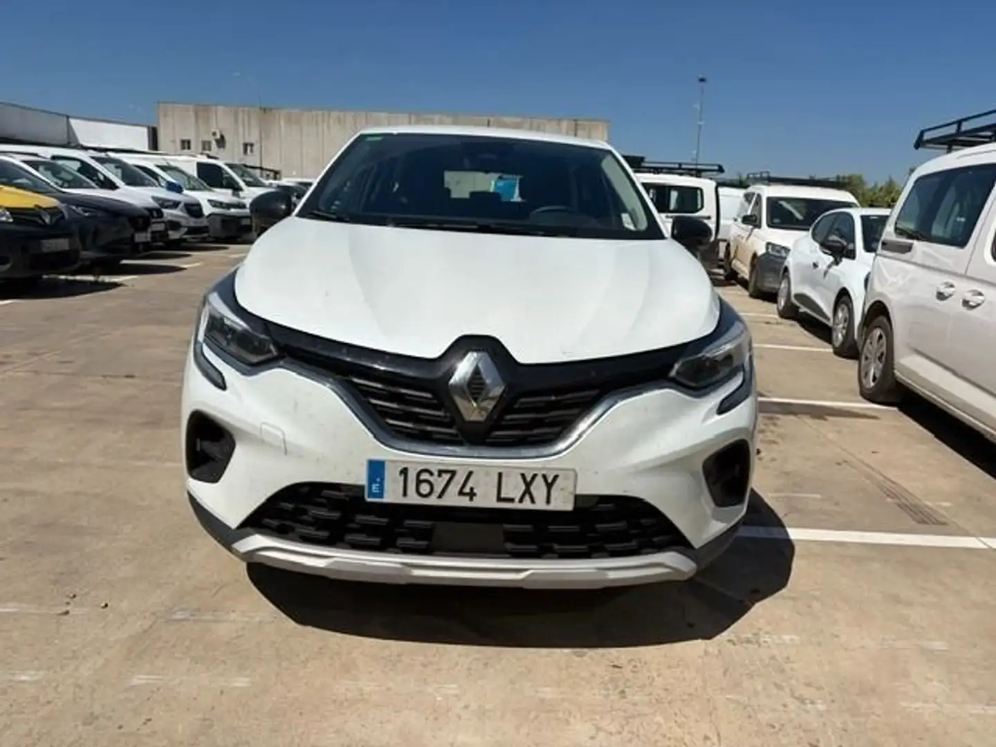 Renault Captur TCe GPF Micro Híbrido Intens 103kW Blanco - 2
