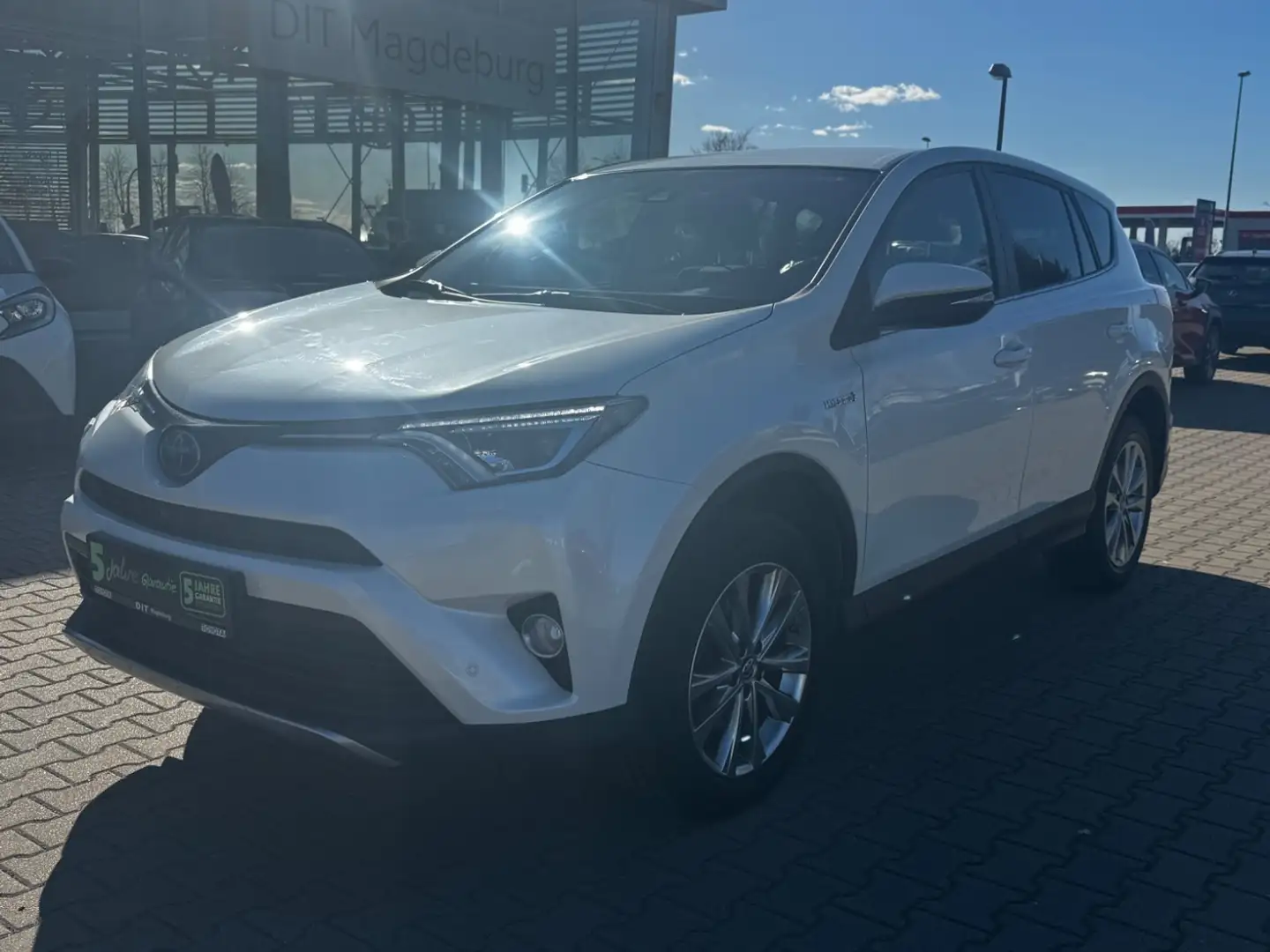 Toyota RAV 4 RAV4 2.5 Hybrid Executive FLA Leder SpurH LM Blanco - 2