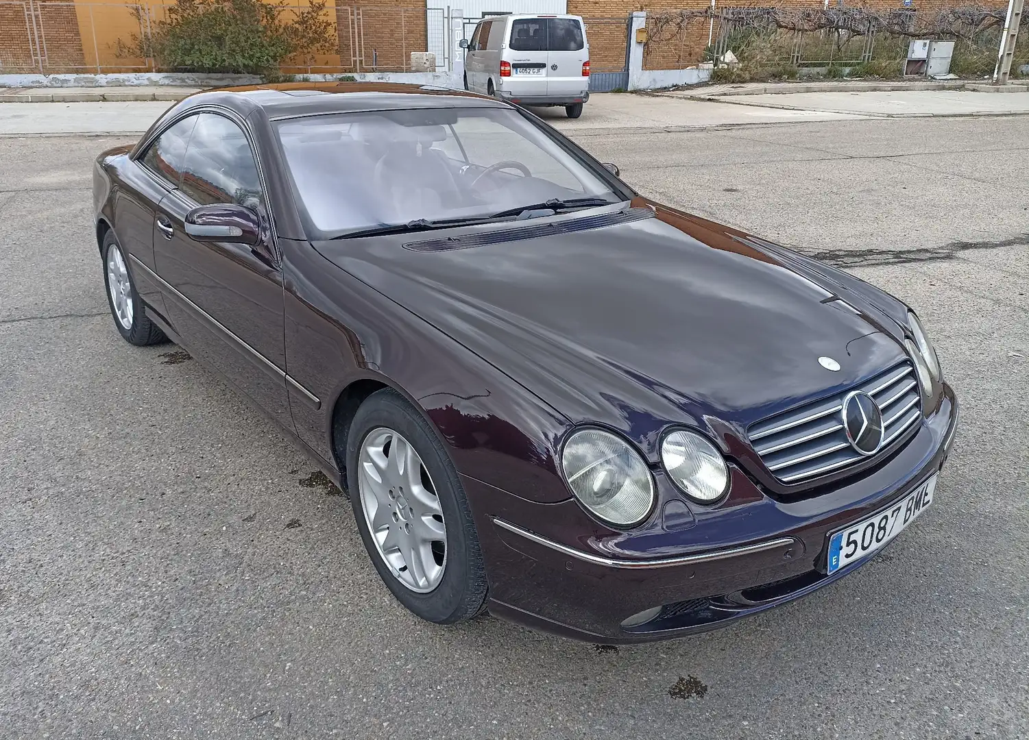 Mercedes-Benz CL 500 V8 5.0 306cv Burdeos - 2