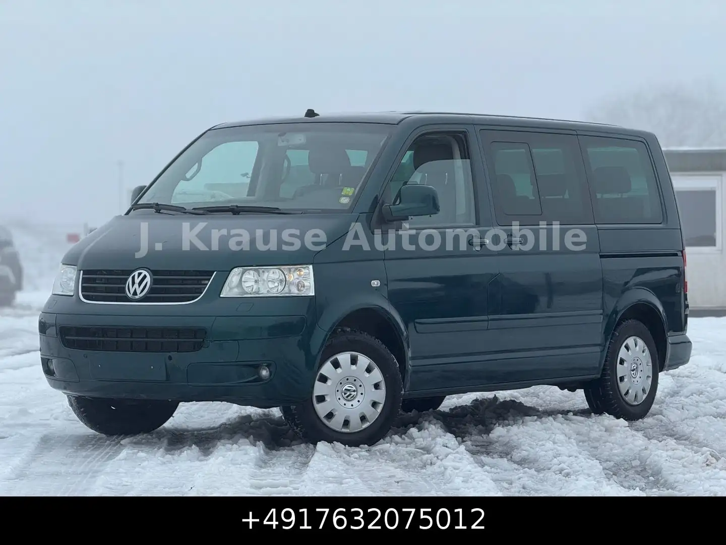 Volkswagen T5 Multivan 2.5 TDI Aut. Highline 7Sitze Grün - 1