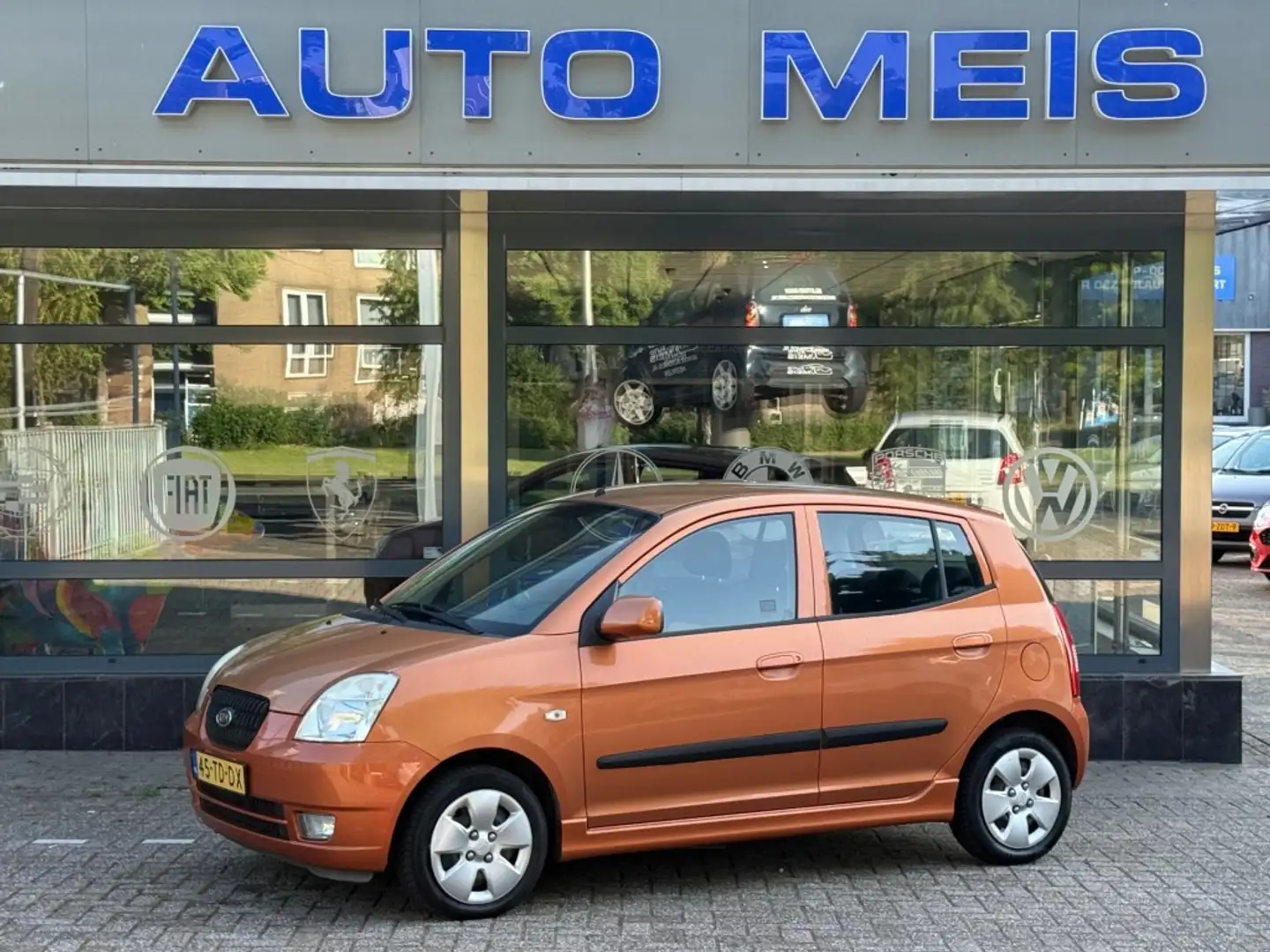 Kia Picanto 1.0 M-Bition Airco Oranje - 1