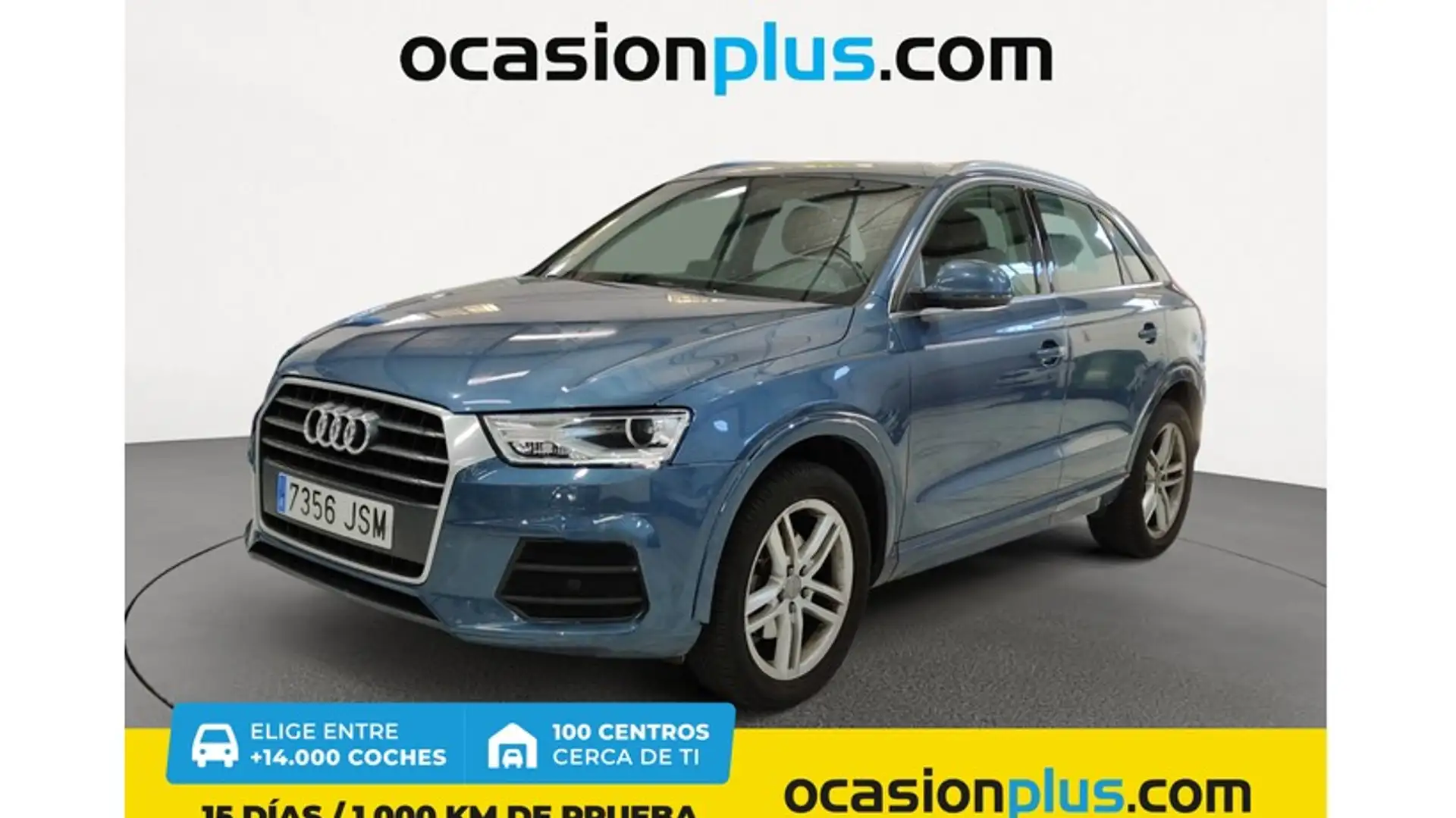 Audi Q3 1.4 TFSI CoD Design edition Blauw - 1