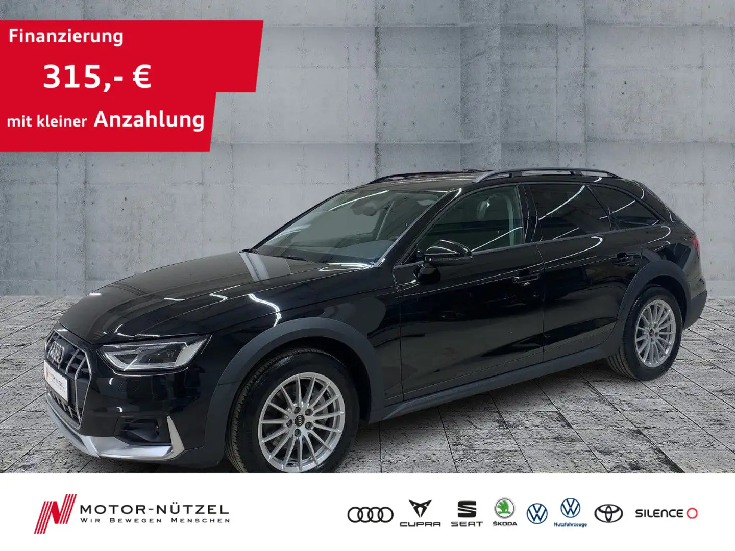 Audi A4 allroad A4 allroad 40 TDI S-TR LED+NAV+AHK+GRA+SHZ+2xPDC Černá - 1