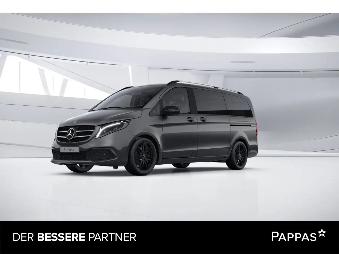 Mercedes-Benz V 300 d 4MATIC AVANTGARDE Lang AHK 2,5t 7 Sitze Grau - 1