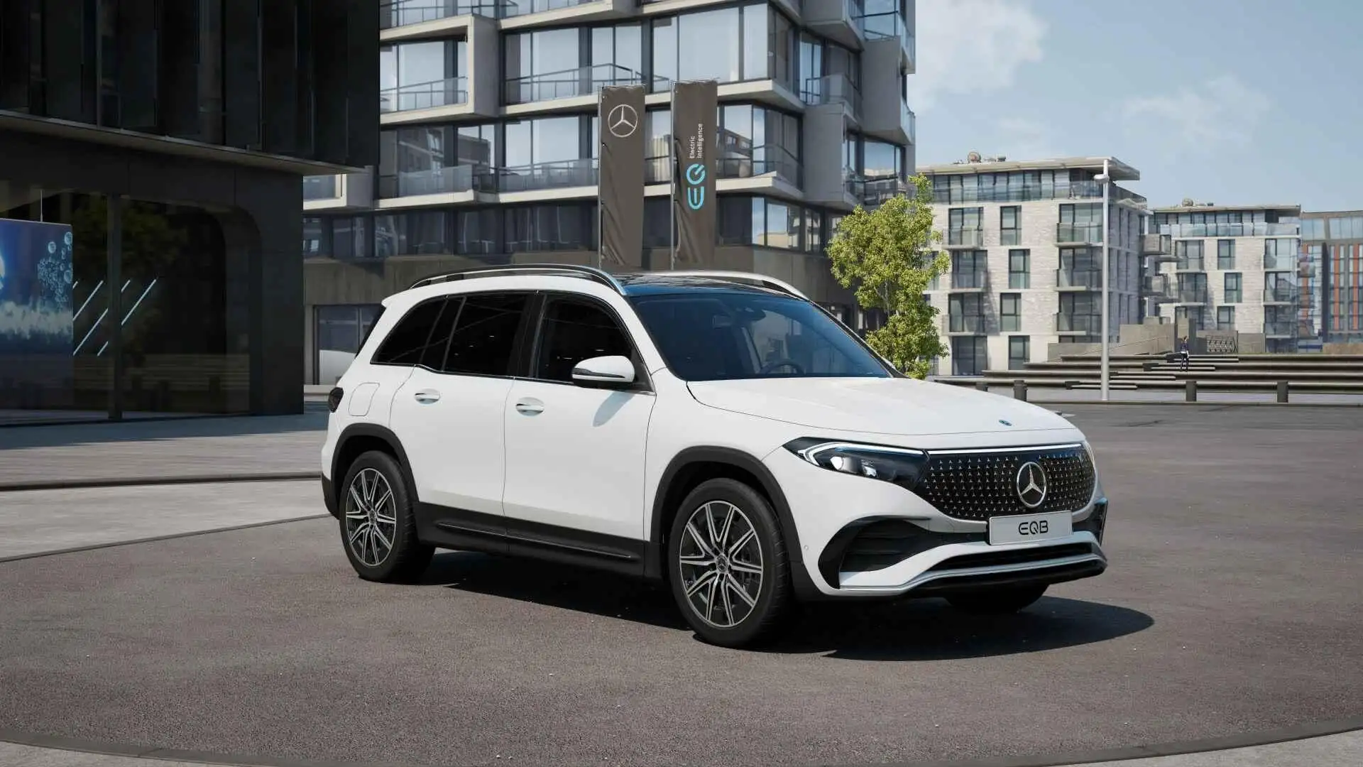 Mercedes-Benz EQB 250 250+ Business Solution AMG 71 kWh | Panoramadak | Wit - 2