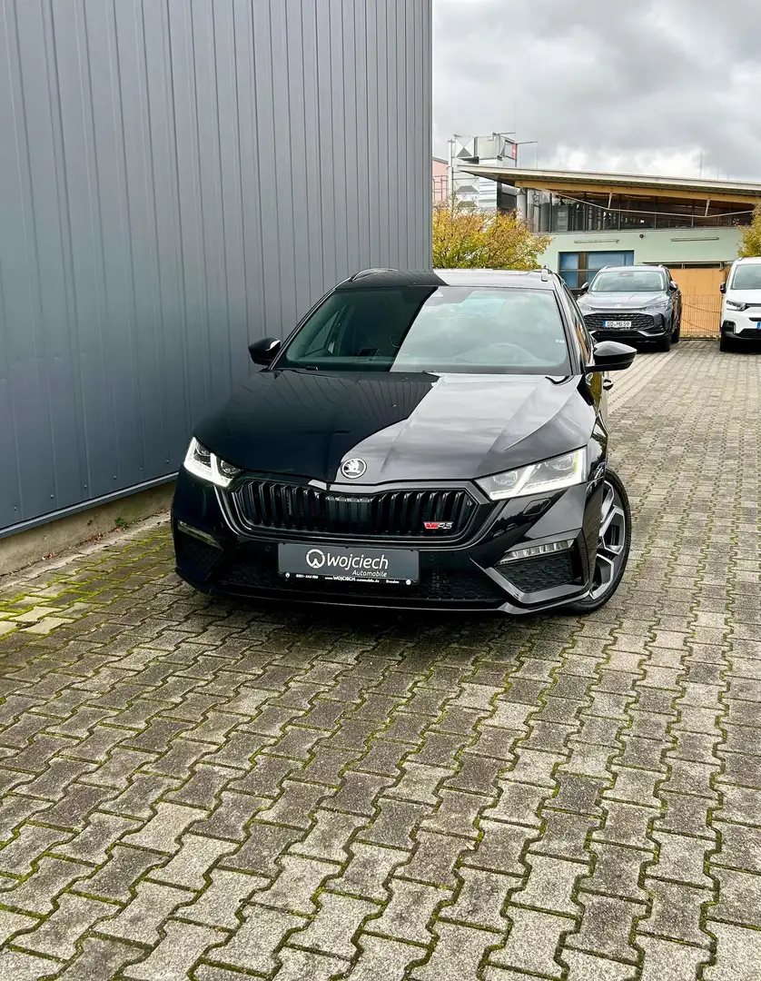 Skoda Octavia Combi 2.0 TSI DSG RS*STANDHZG*PANO*HUD* Schwarz - 2