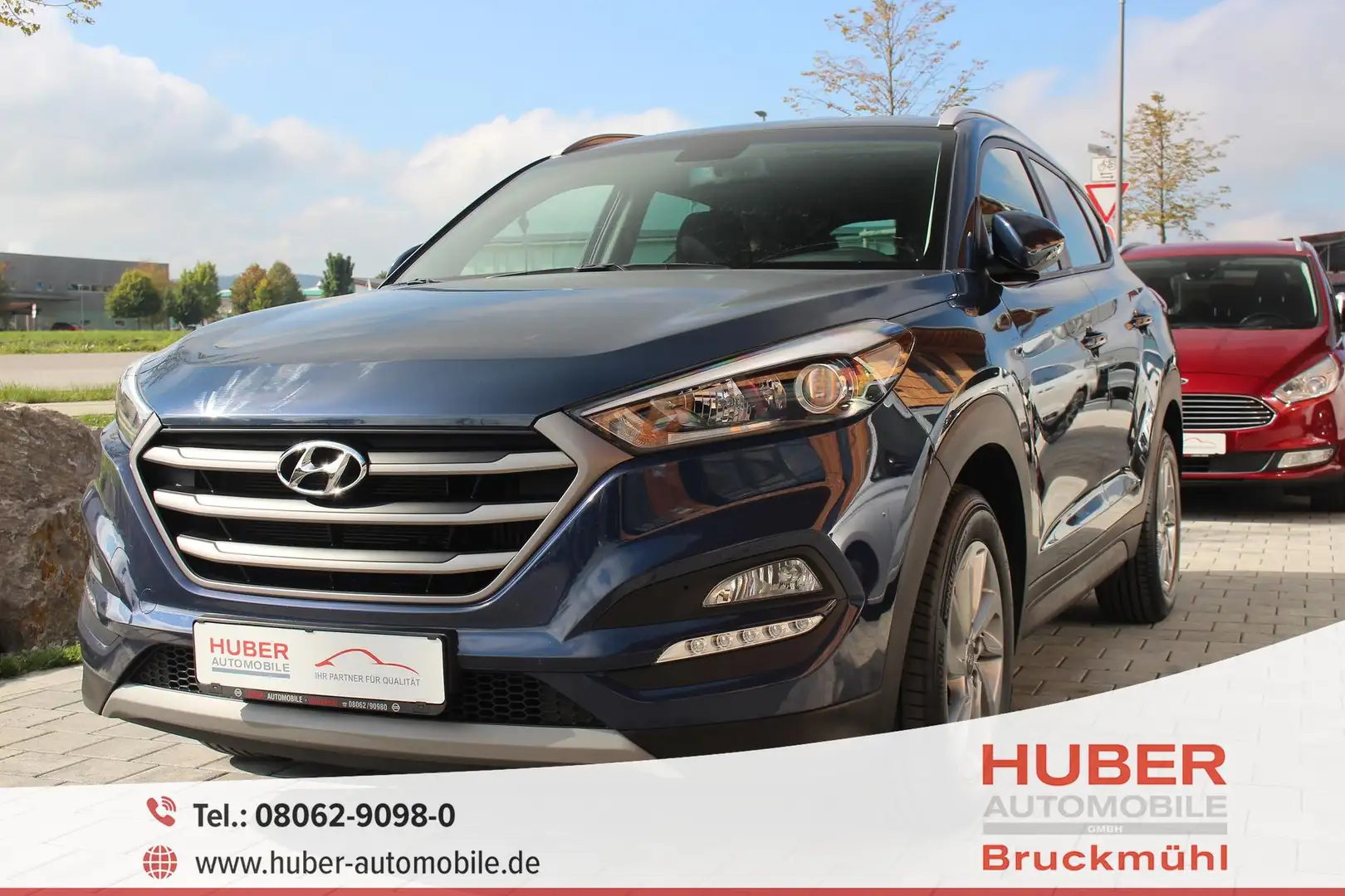 Hyundai TUCSON 1.6l T-GDI 2WD TREND NAVI/METALLIC/KAMERA 130 k... Albastru - 1