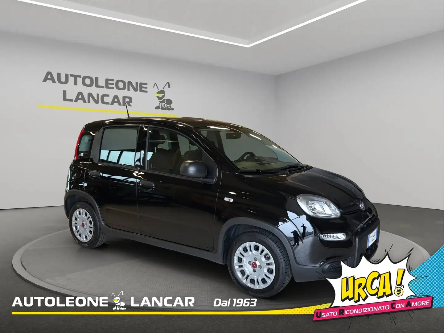 Fiat New Panda Panda 1.2 Easypower GPL 69cv 1 PROPRIETARIO Noir - 1