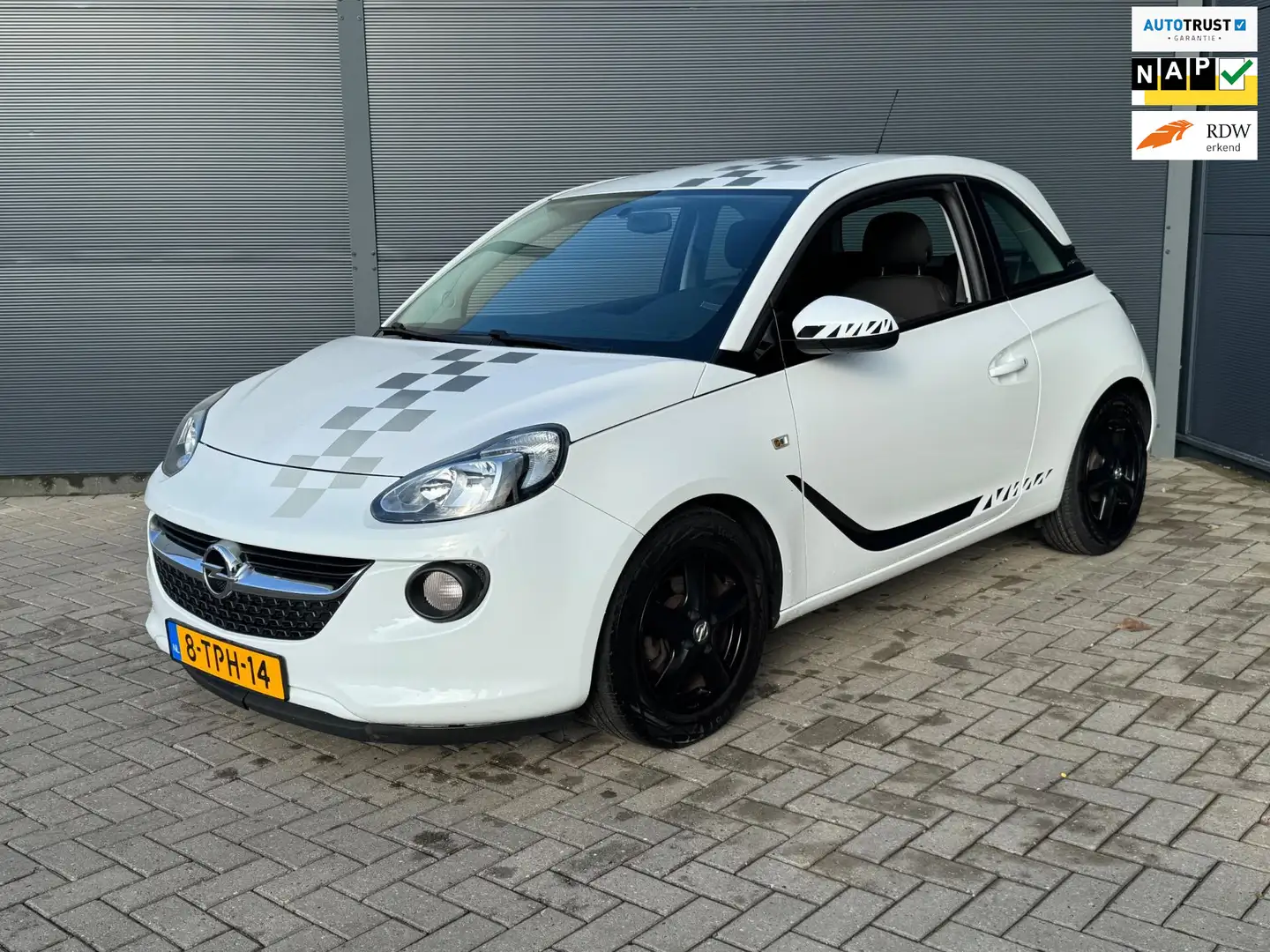 Opel Adam 1.2 Airco / Nap / Sport Blanco - 1