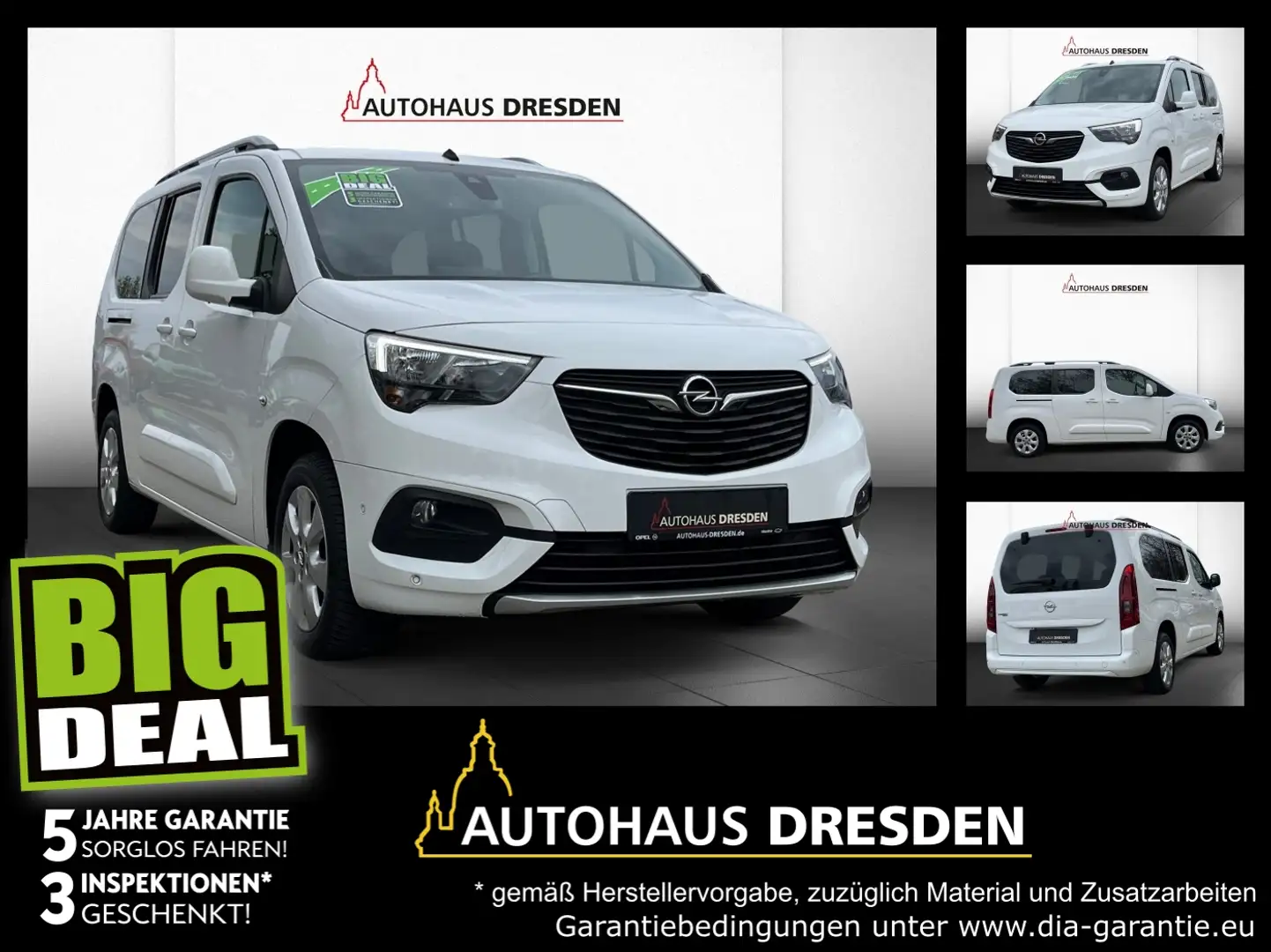 Opel Combo Life E XL 1.5 D INNOVATION FLA HUD ParkAss. Bianco - 1