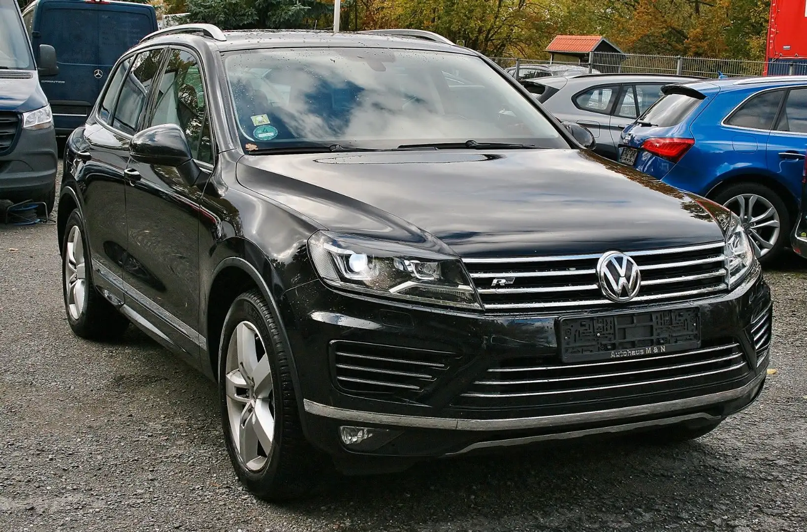Volkswagen Touareg V6 TDI+R-Line+Xenon+Navi+HZ+Luft+Leder Schwarz - 2