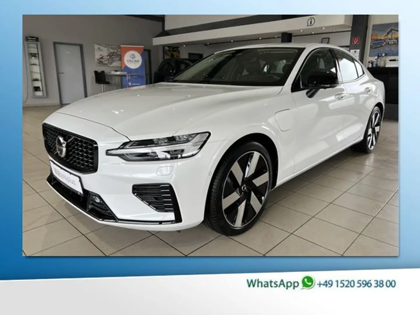 Volvo S60 T8 Ultimate Dark Recharge AWD B&W Massage Weiß - 1