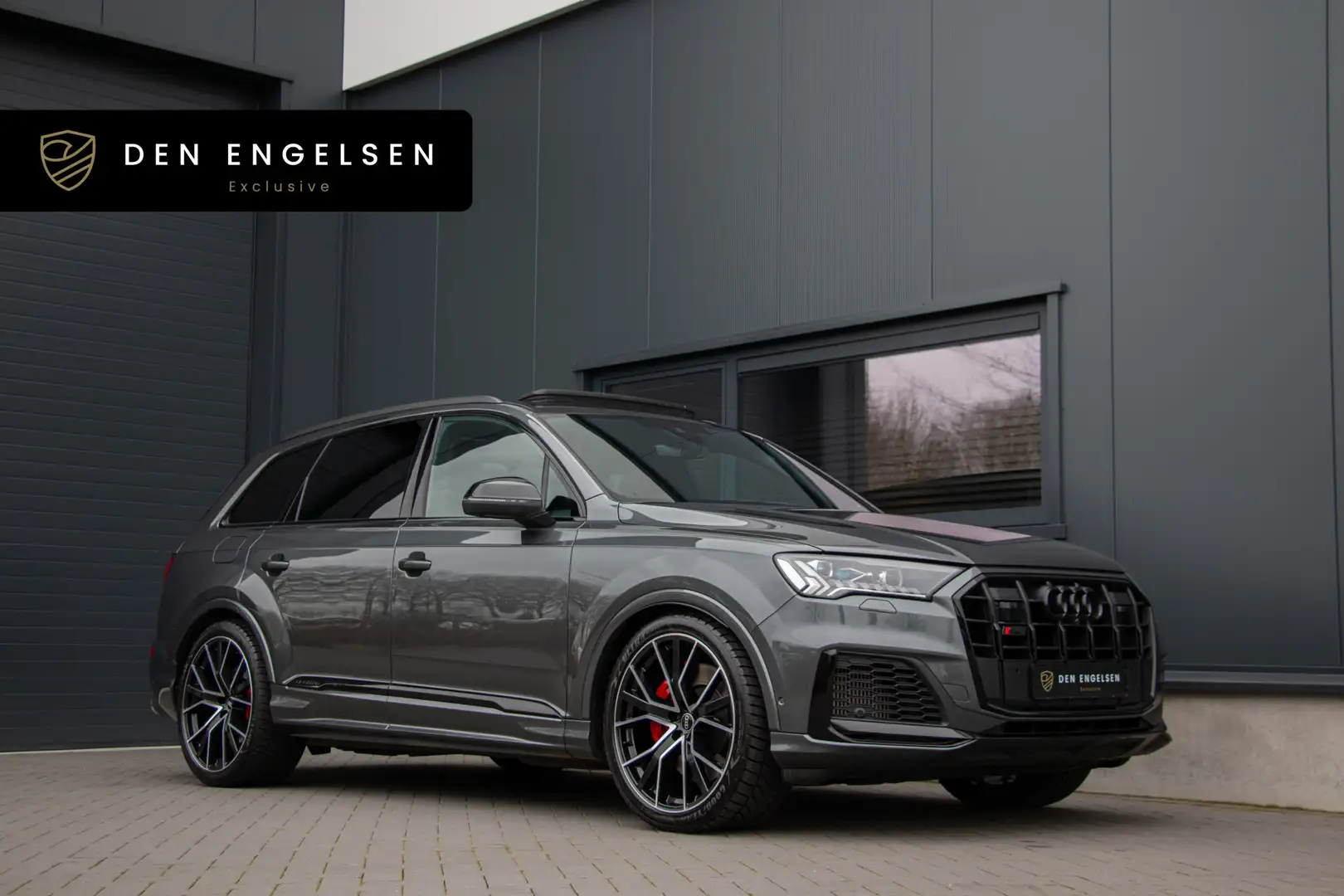 Audi SQ7 4.0 TFSI SQ7 V8 507PK 7-Persoons | ACC | 360 Cam | Grijs - 1