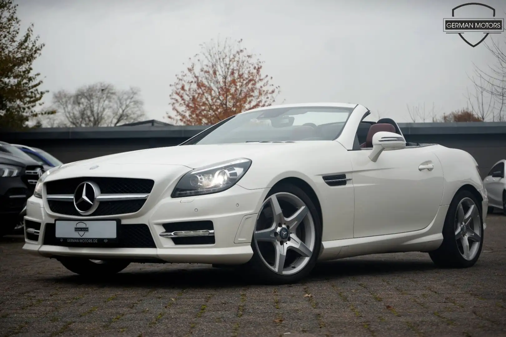 Mercedes-Benz SLK 250 CDI Roadster AMG-LINE|LEDER ROT|HARMAN Blanc - 2