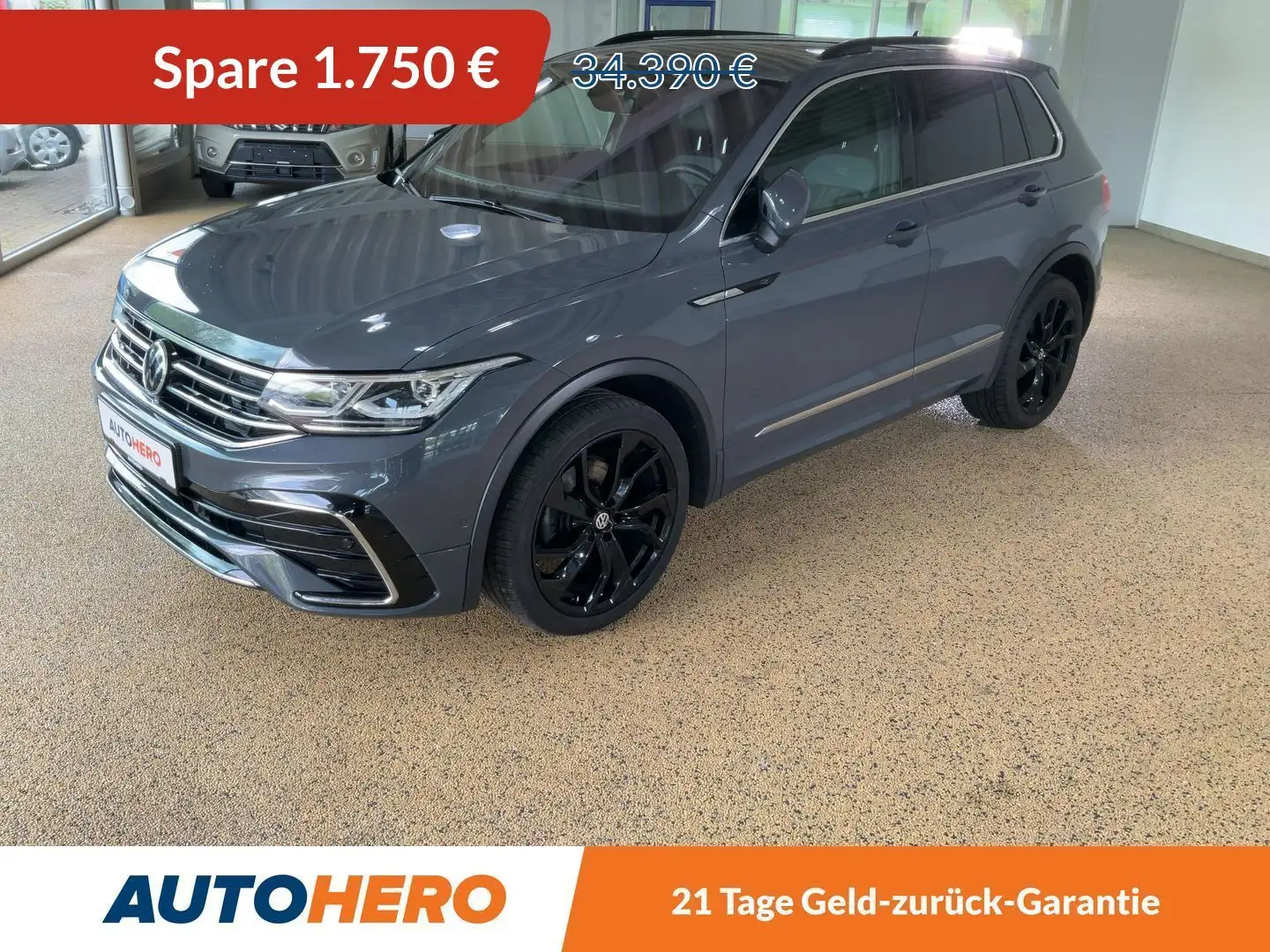 Volkswagen Tiguan 2.0 TDI R-Line 4Motion Aut.*NAVI*MATRIX* Gris - 1