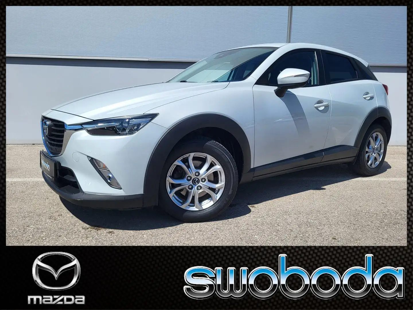 Mazda CX-3 G120 Attraction *8fach bereift* Weiß - 1