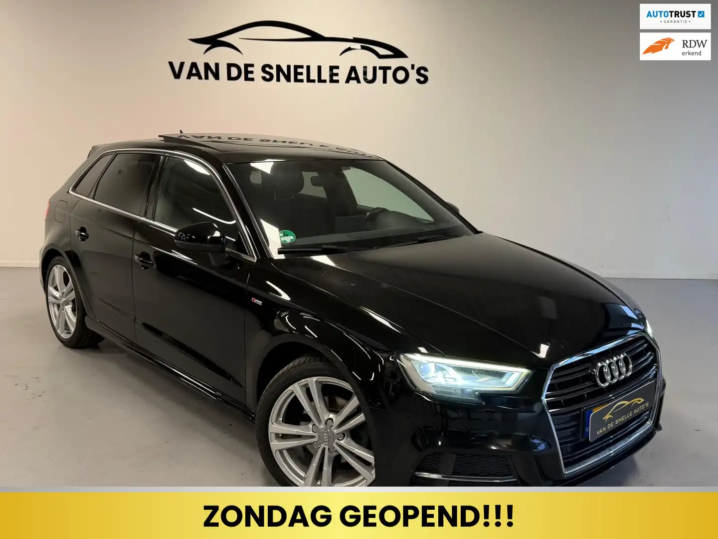 Audi A3 Sportback 1.4 TFSI CoD Sport S Line Edition DSG/B& Schwarz - 1