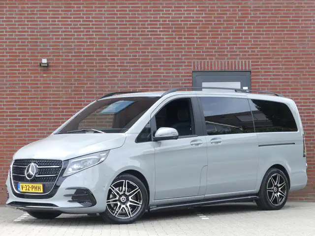 Mercedes-Benz V 220 220d Lang Dubbel Cabine Led/Leer/Trekhaak/Camera
